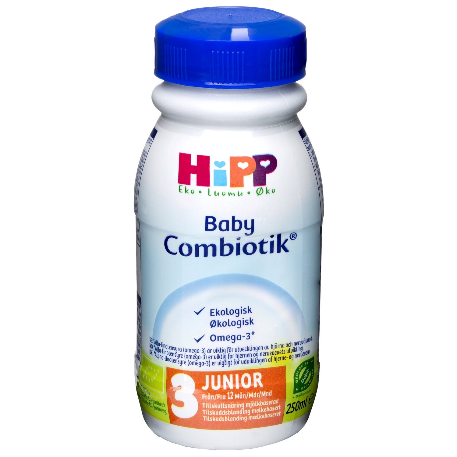 Hipp combiotik 3 rtd 12m økol.   25cl