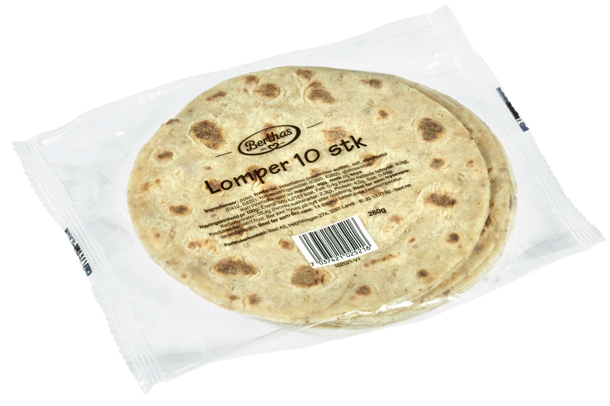 Potato cake 10pack   260grm
