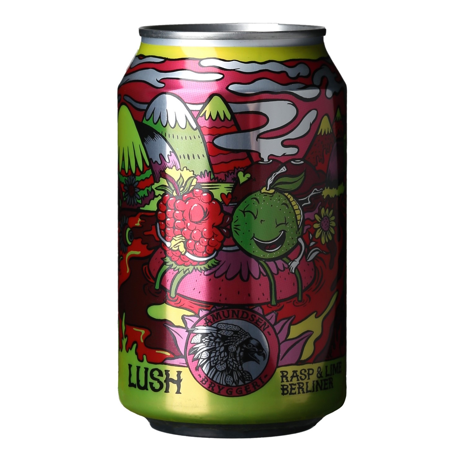 Amundsen lush rasp & lime berliner   5,3%   24x33cl