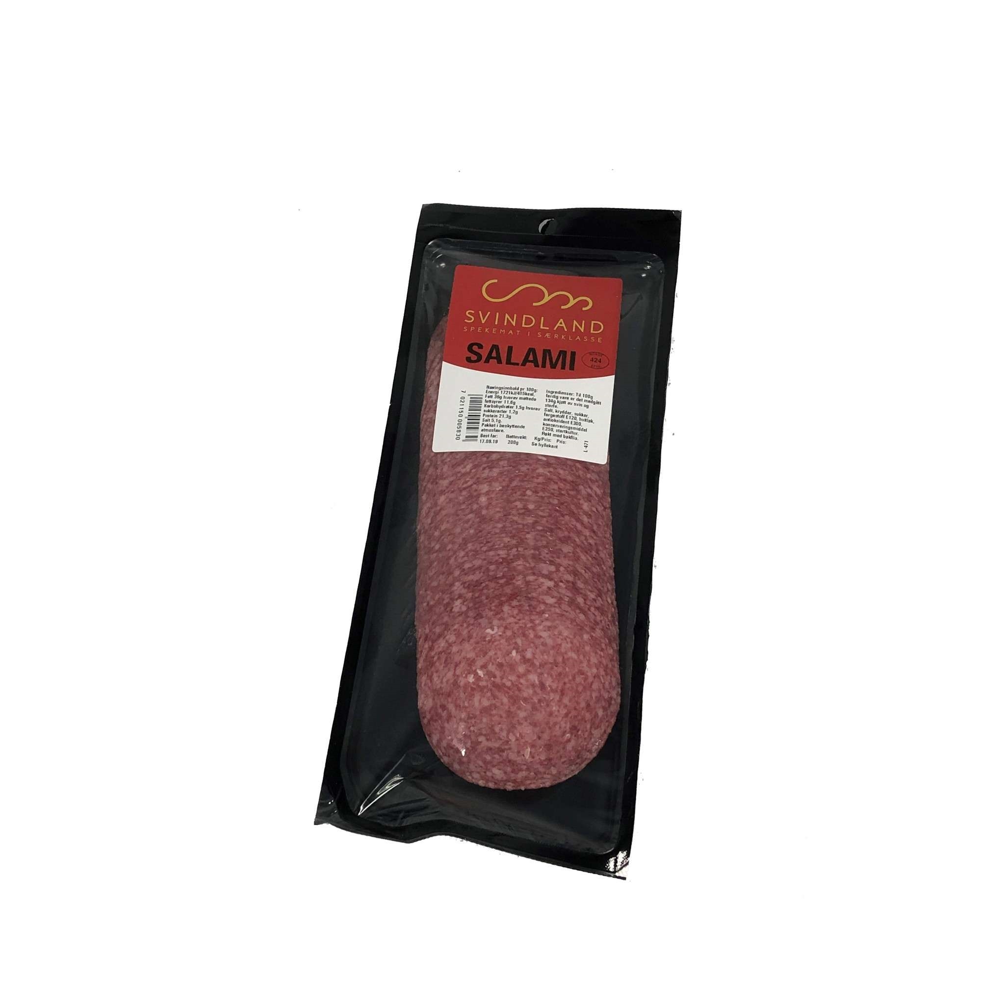 Salami skåret  200g