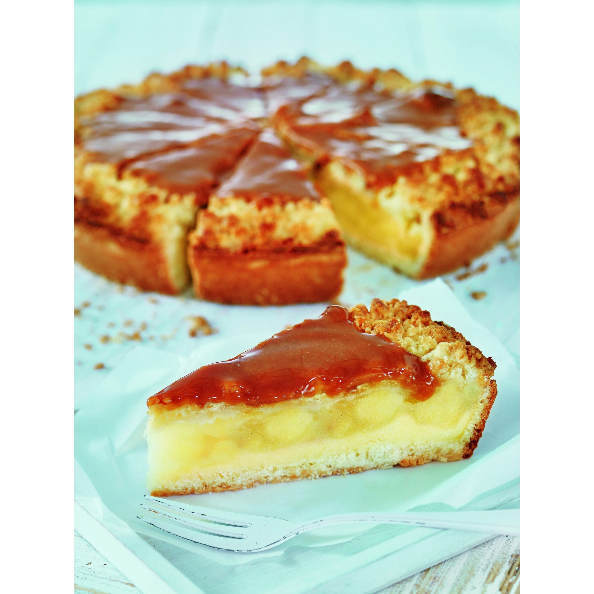 Eple og karamellkake 1800g