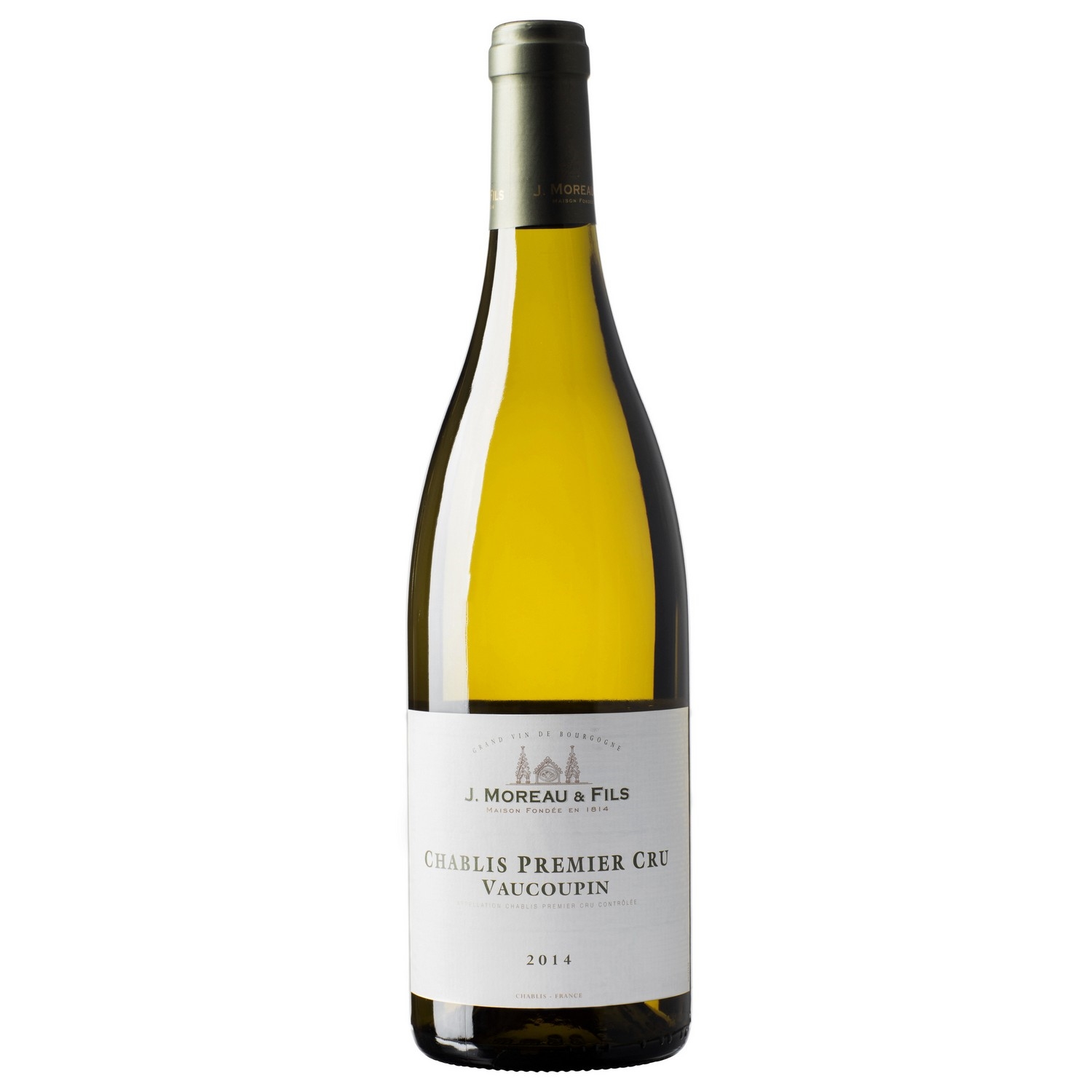 J. moreau & fils chablis 1er cru vaucoupin   12,5%   75cl