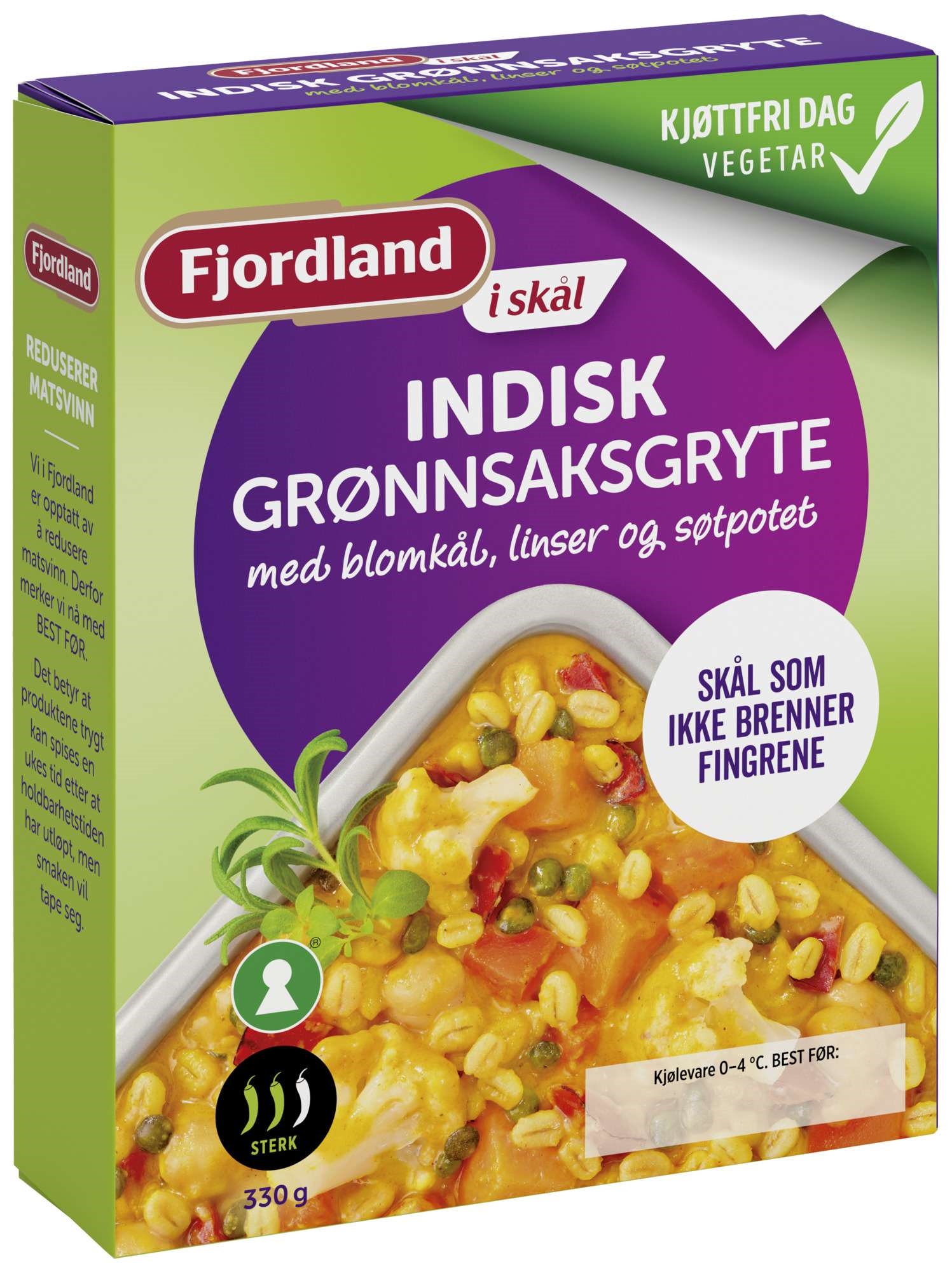 Fjordland s&g indiskgryte skål 330g