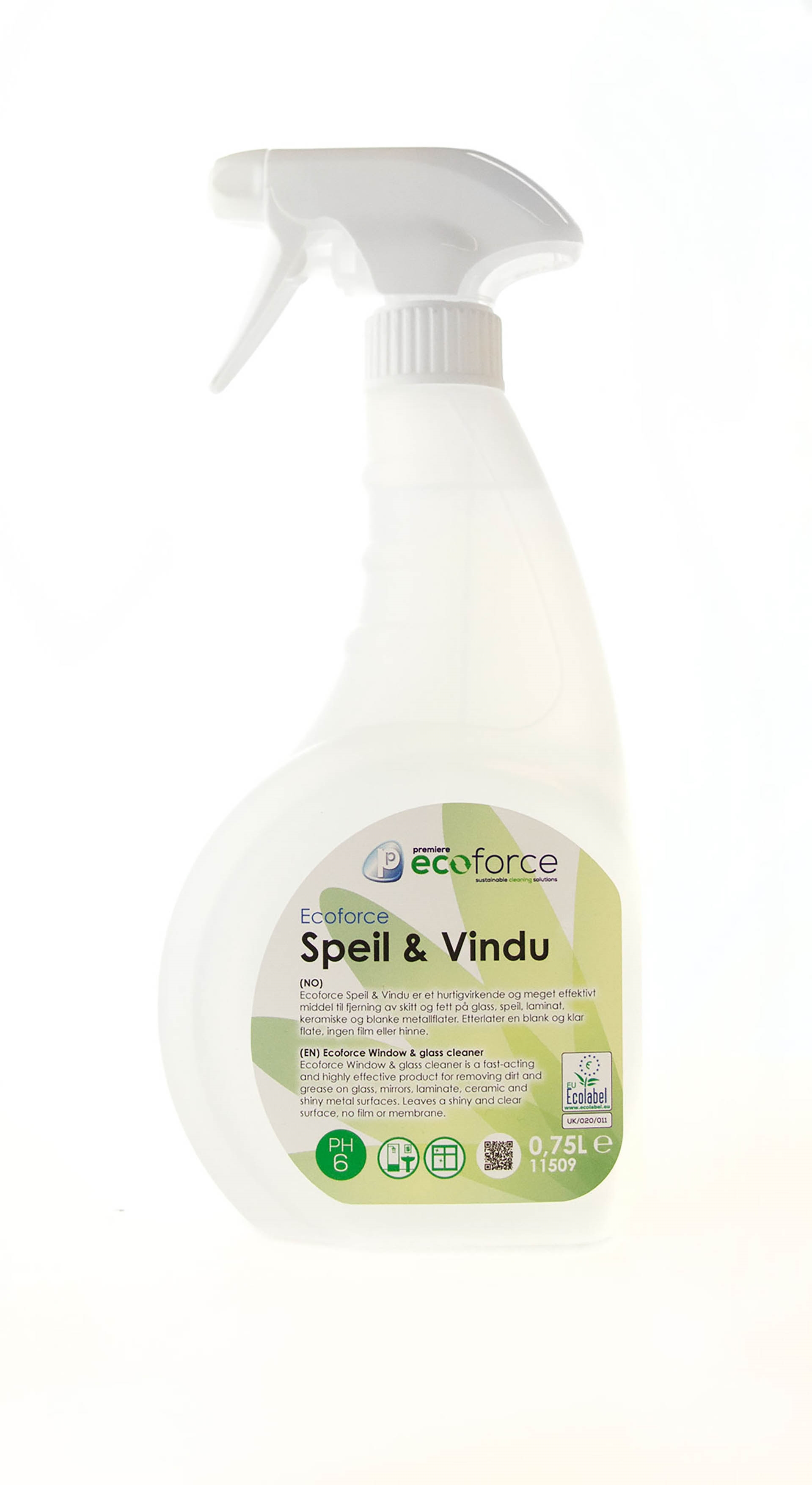 Ecoforce speil&vindu rtu 0,75l