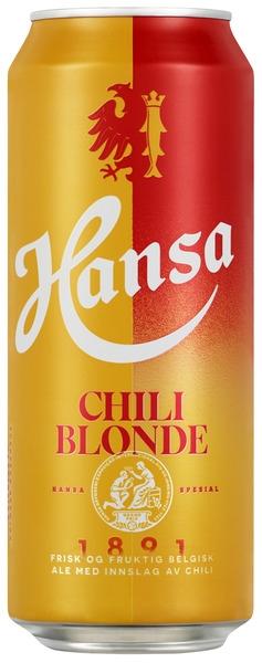 Hansa spesial chili blonde bx   4,7%   24x50cl