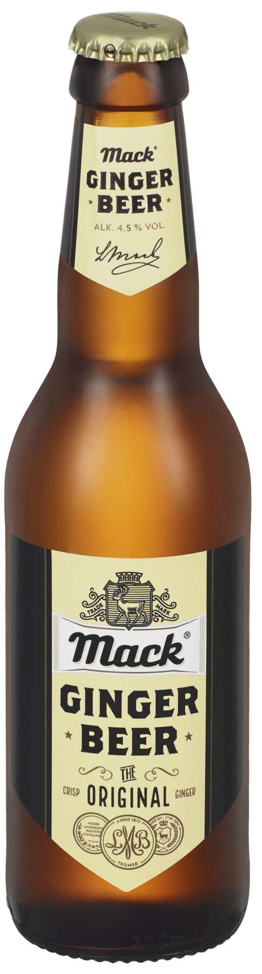 Mack ginger beer 4,5% 12x33cl
