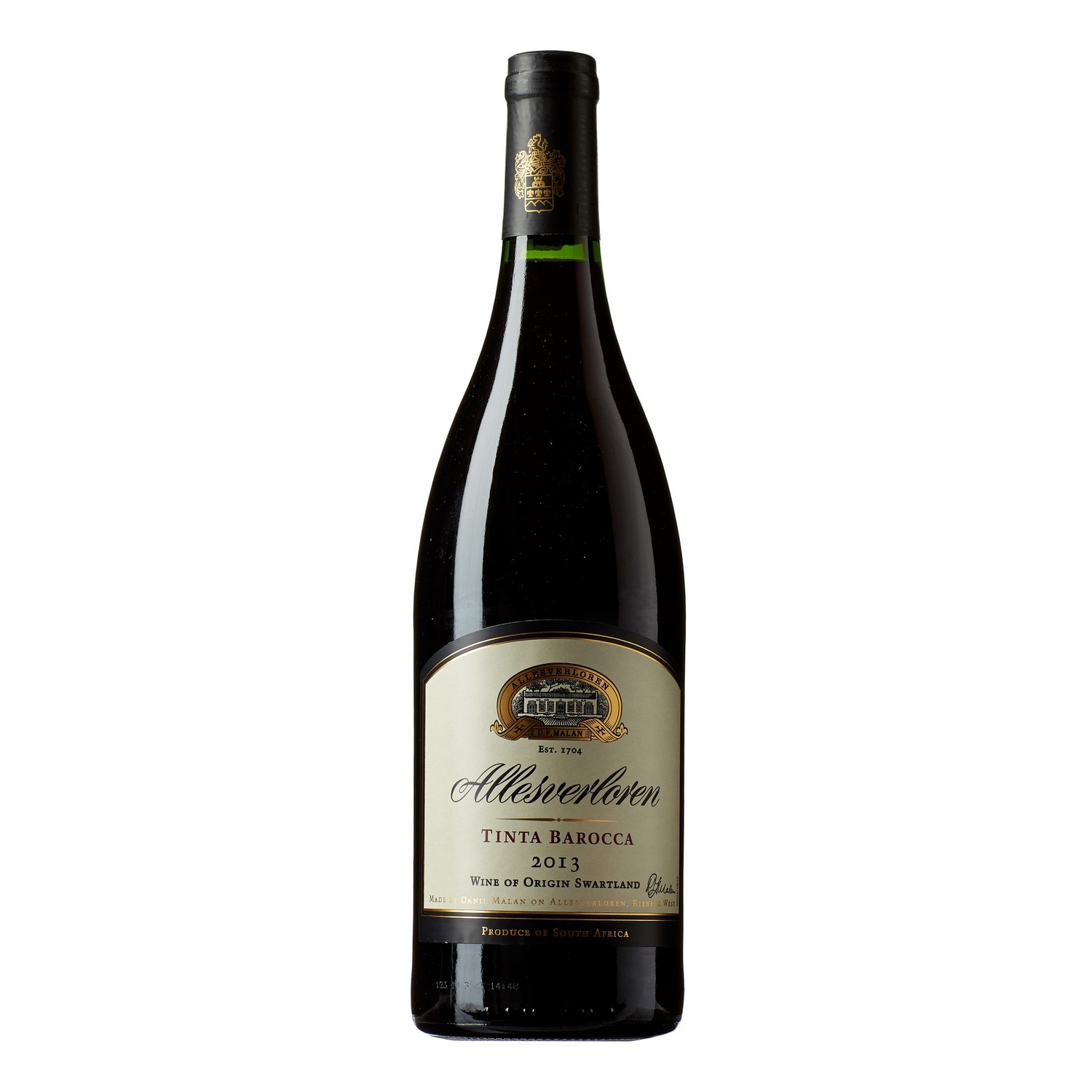 Allesverloren tinta barocca   13,5%   75cl