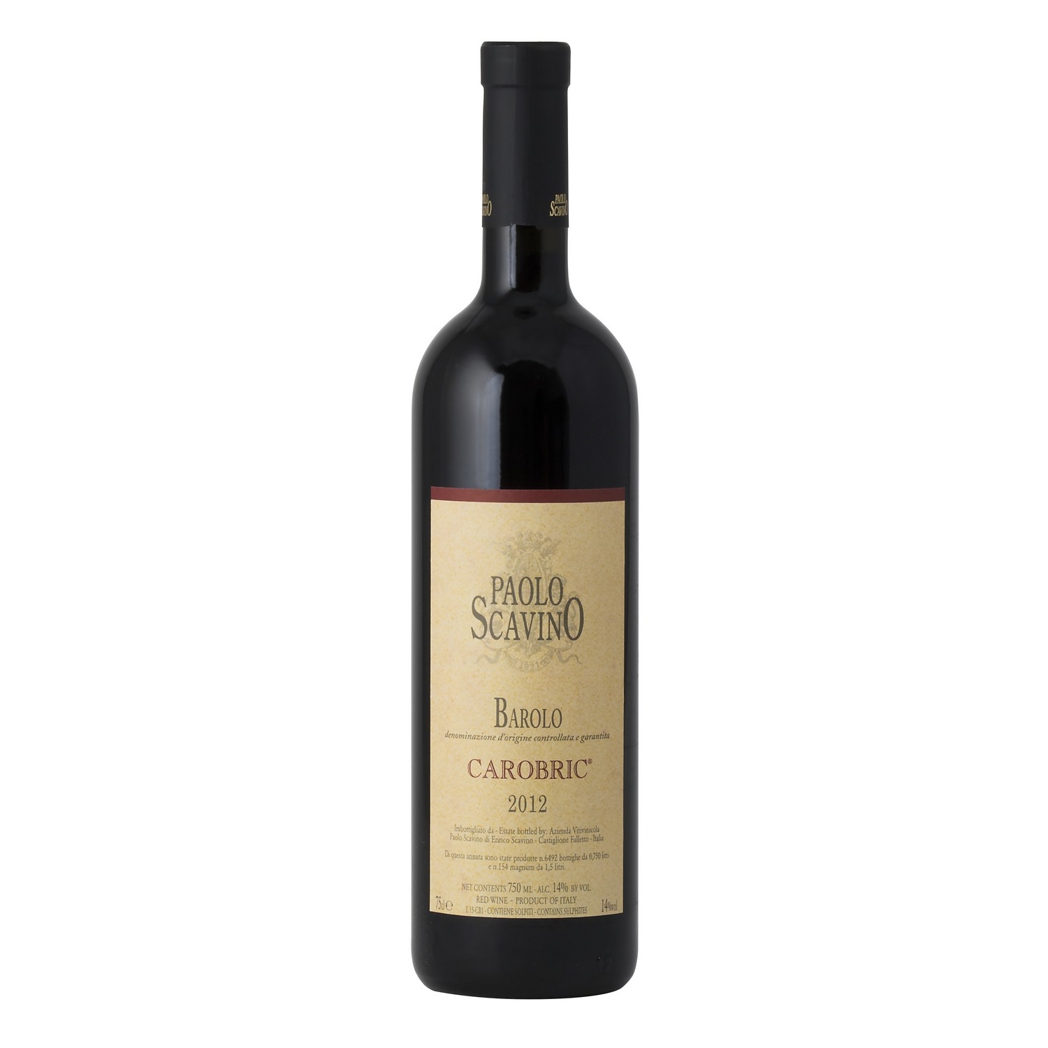 Barolo carobric 15% 75cl