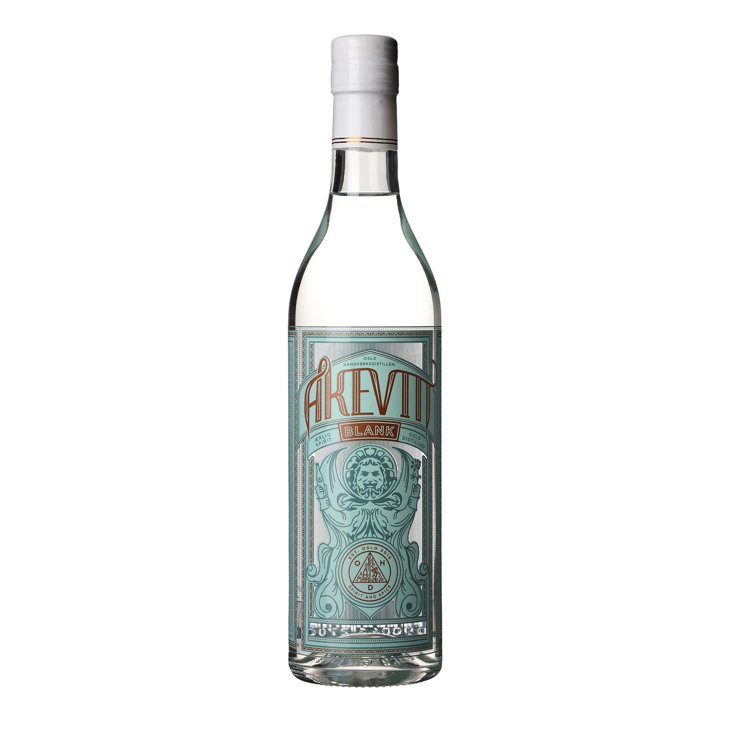 Oslo håndverksdestilleri akevitt blank   45%   50cl