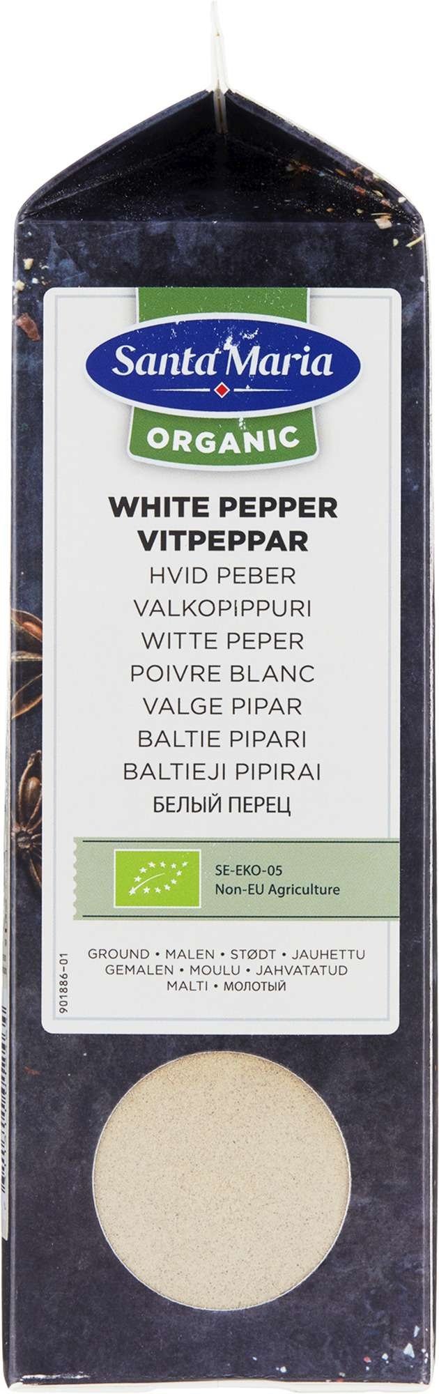 White pepper,ground ecol   555g