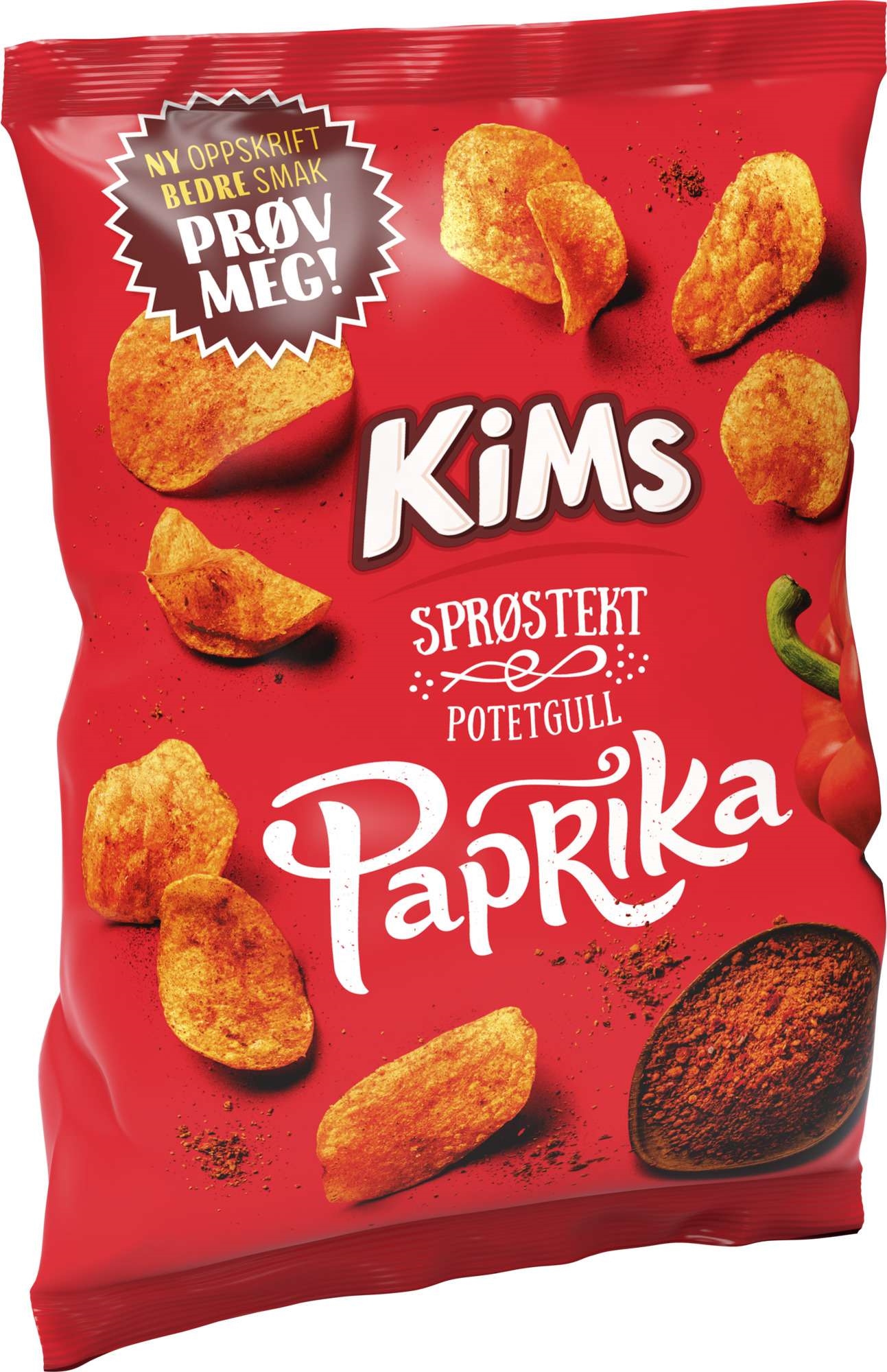 Kims potetgull paprika 250g