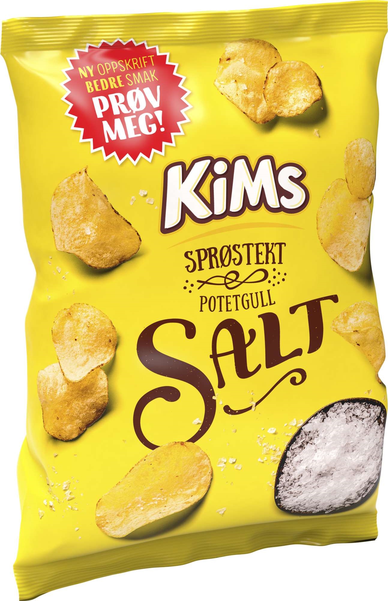Kims potetgull salt 250g