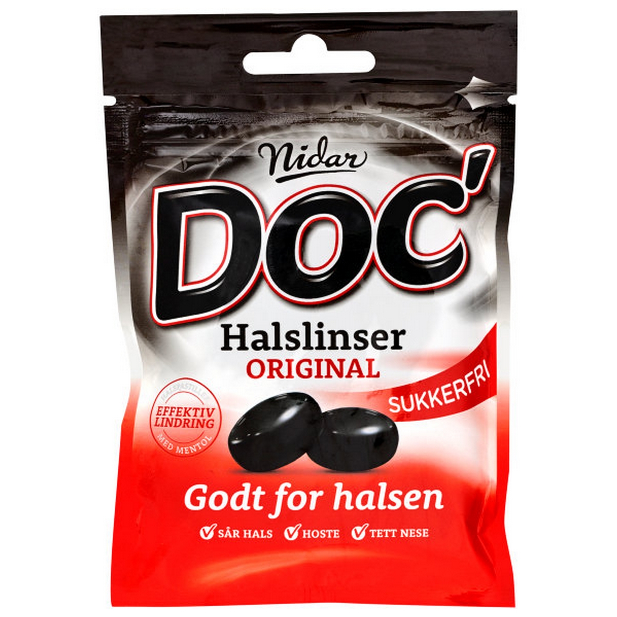 Doc original sukkerfri 50g