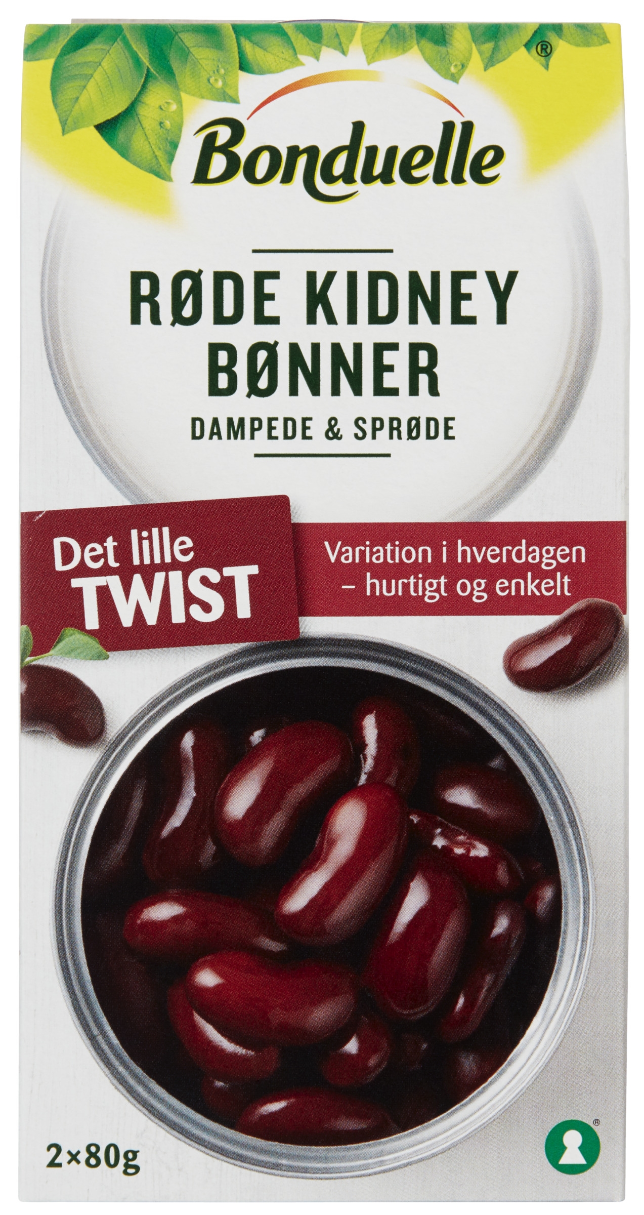 Kidneybeans 2pk mini 2x80g