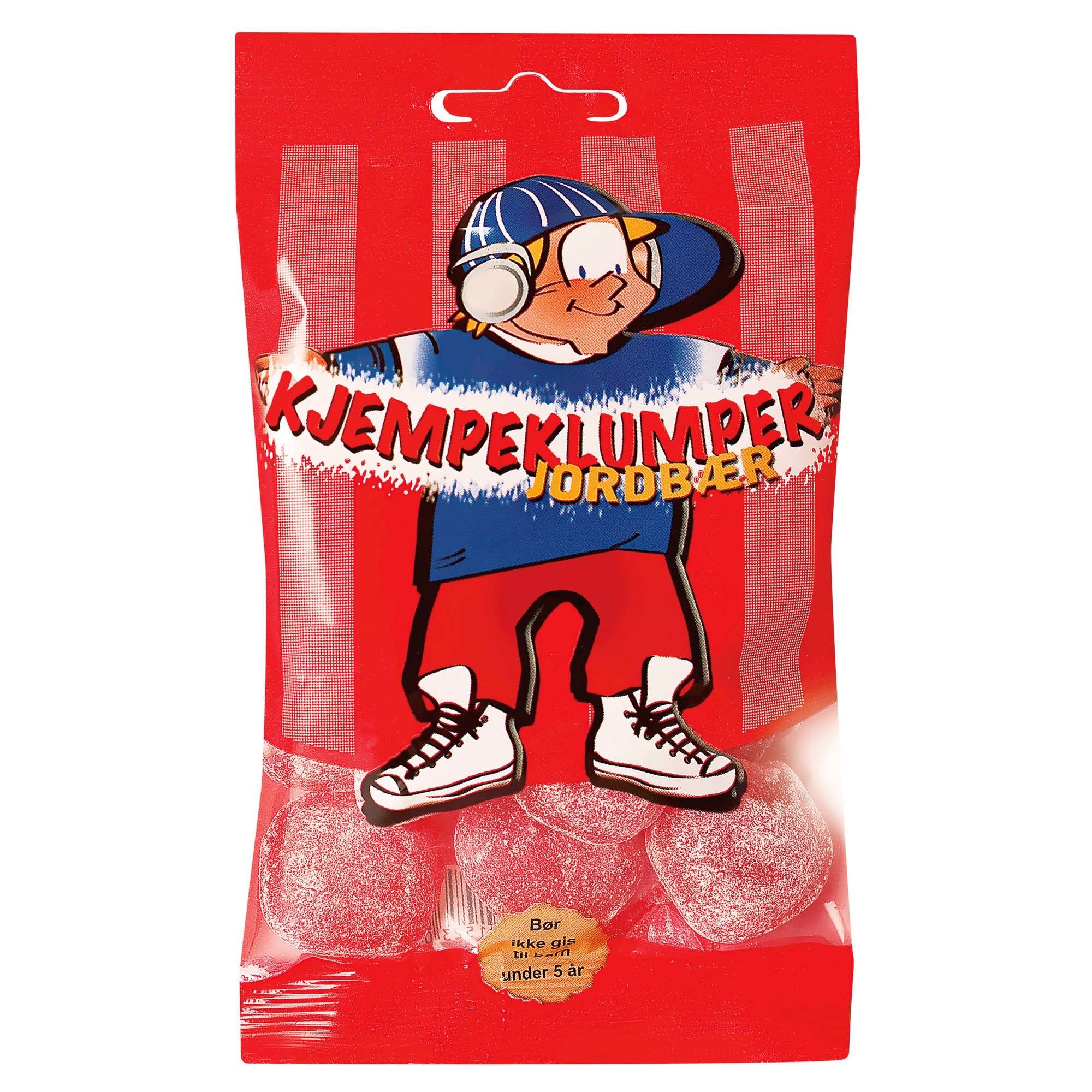 Kjempeklumper pose jordbær   80g