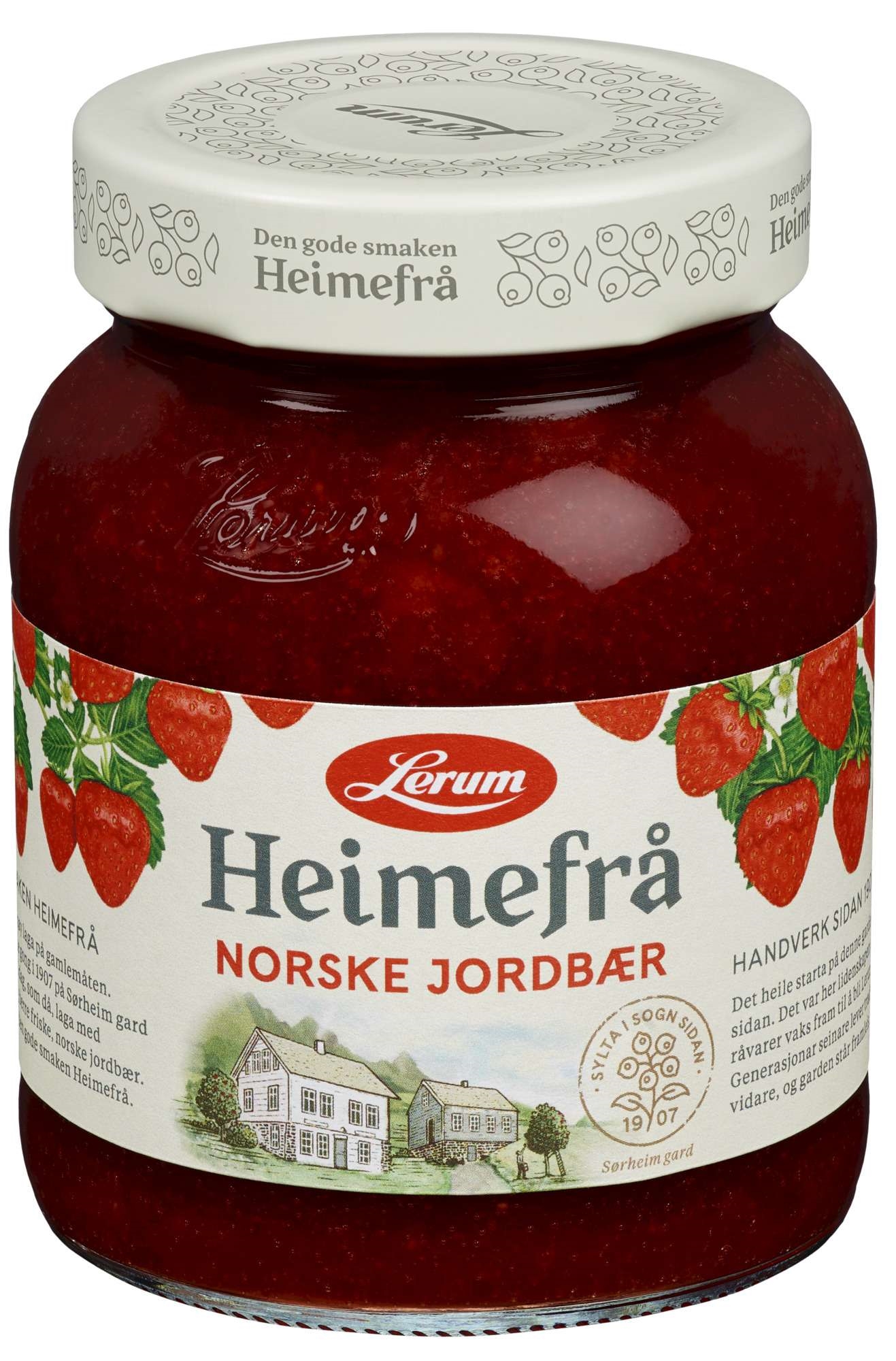 Lerum jordbær heimefrå   360g