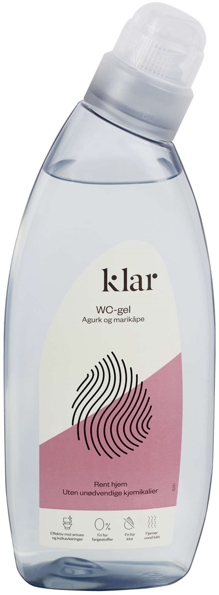 Klar wc-gel 750ml