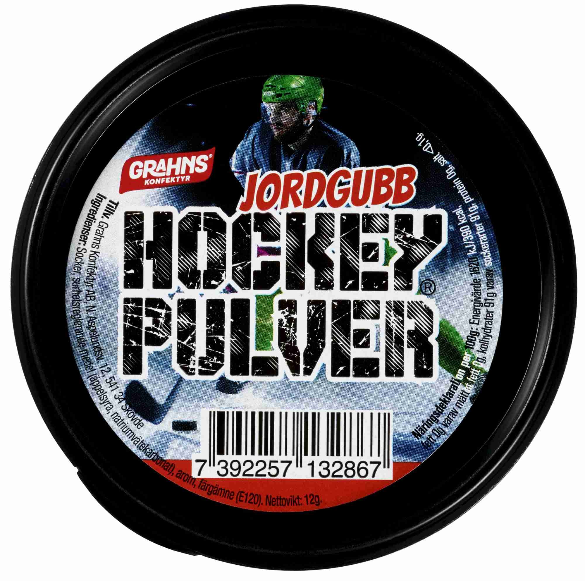 Hockeypulver jordbær   12g