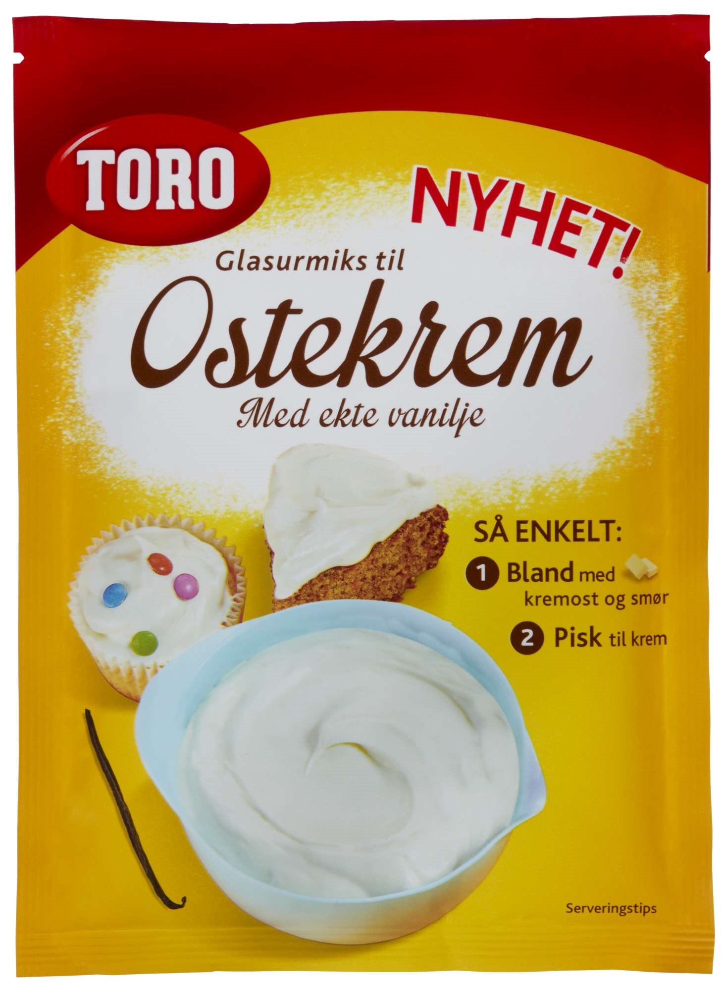 Glasurmiks til ostekrem pulver   126g
