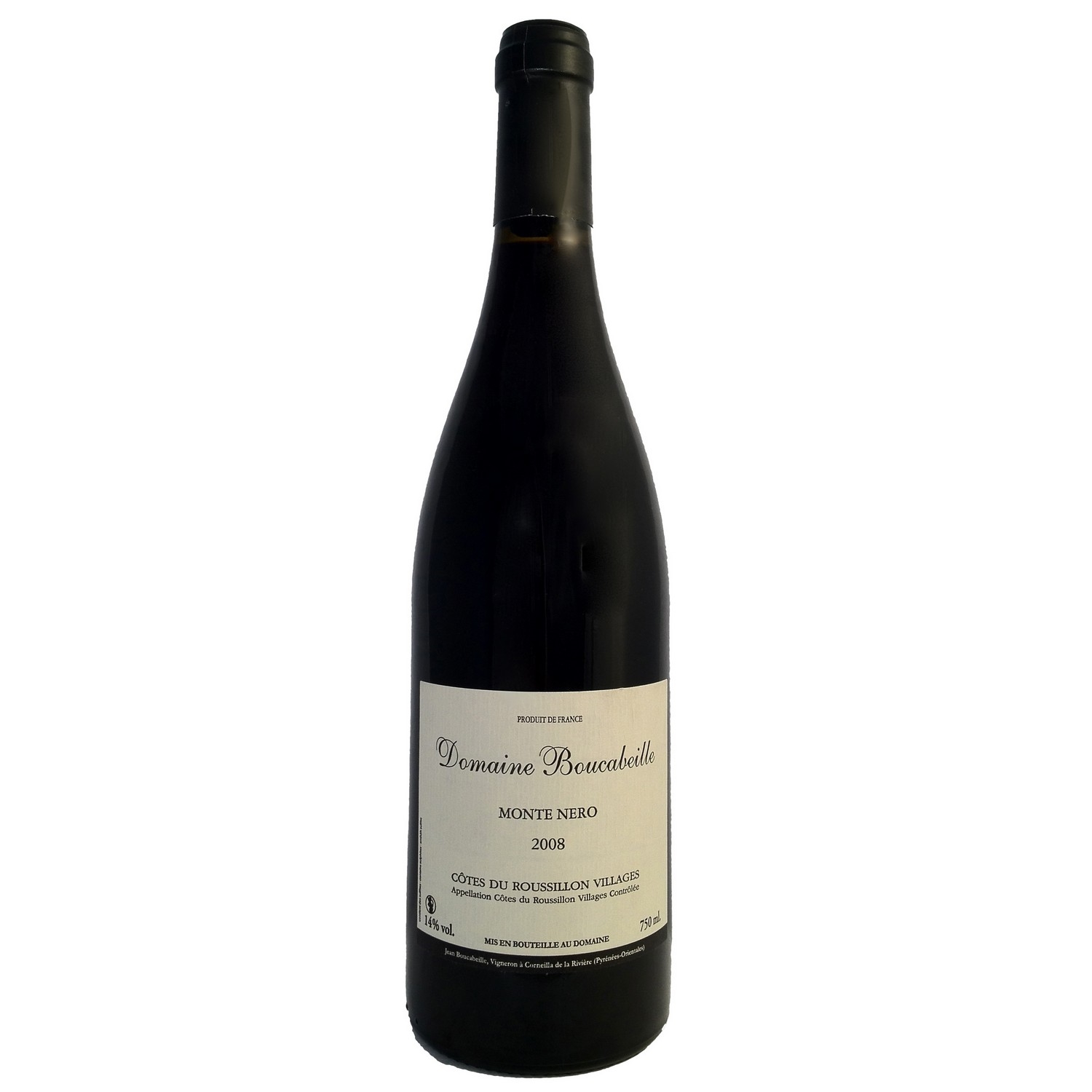 Boucabeille monte nero   14,5%   75cl