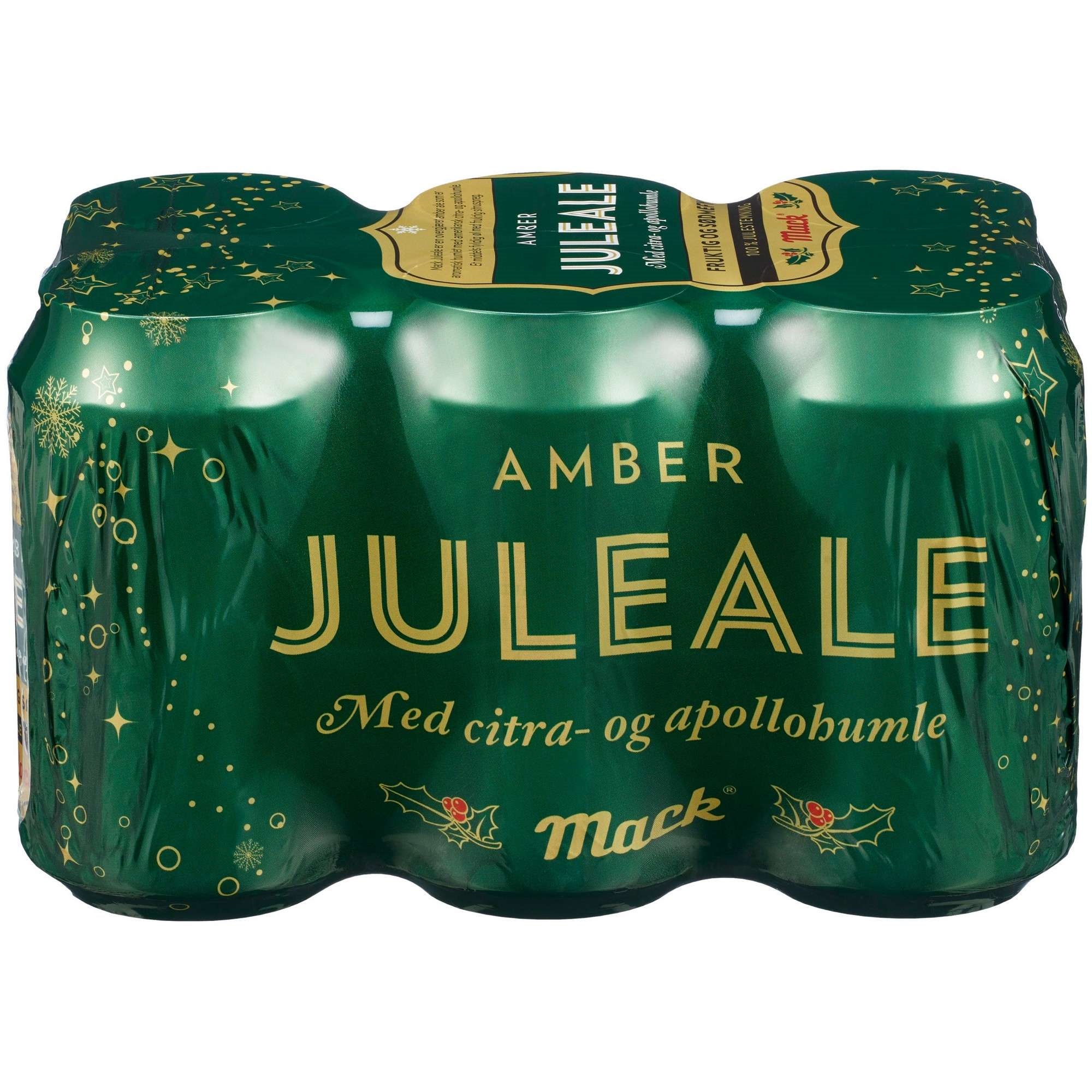 Mack juleale bx 6pk 4,5% 24x33cl