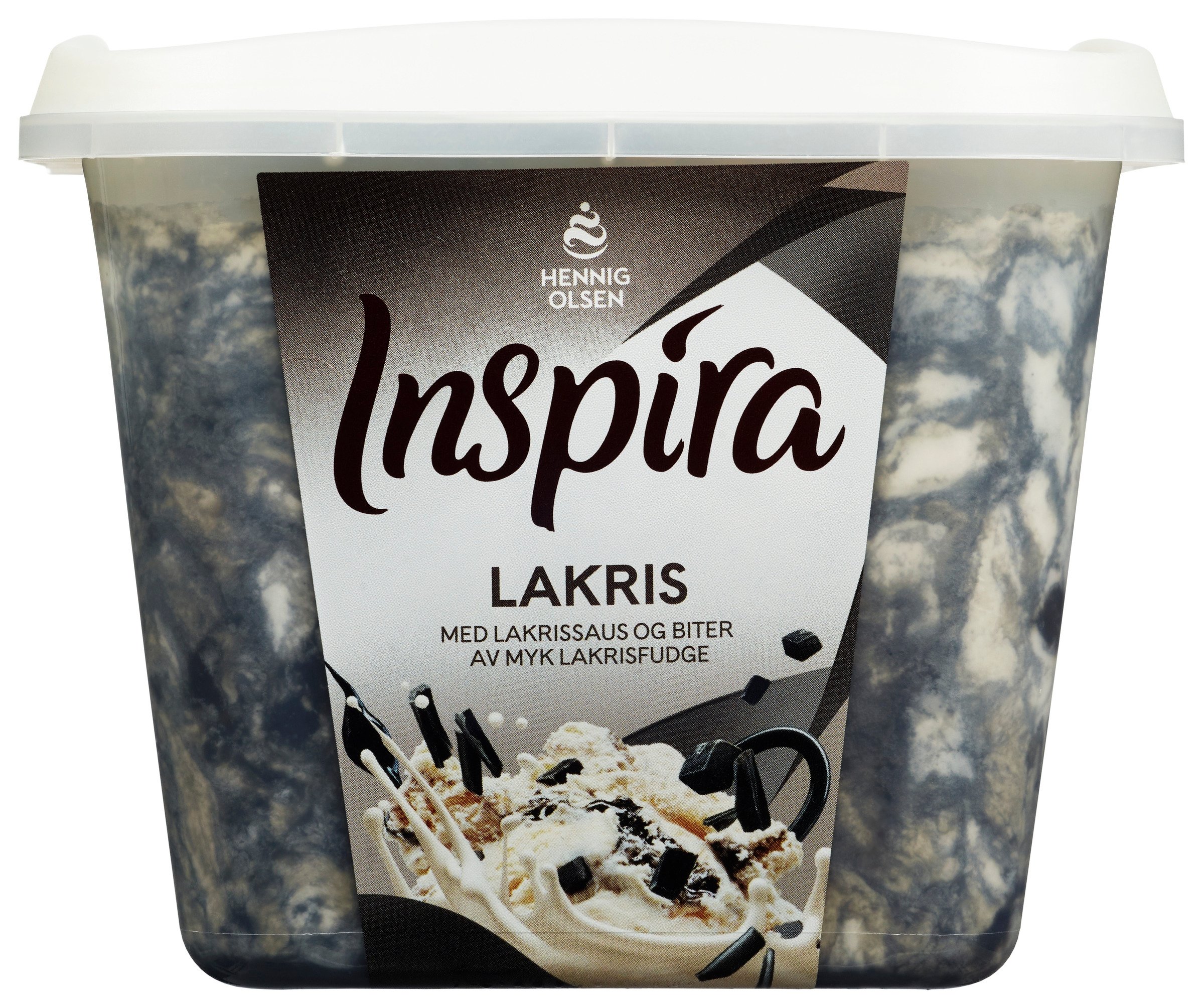 Inspira lakris fløteis  900ml