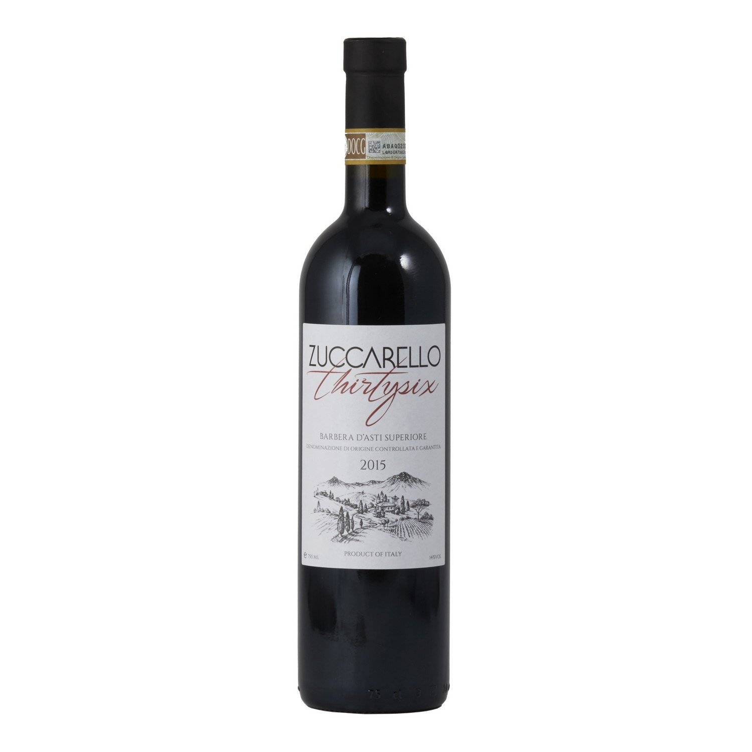 Zuccarello 36 barbera d asti 14% 75cl