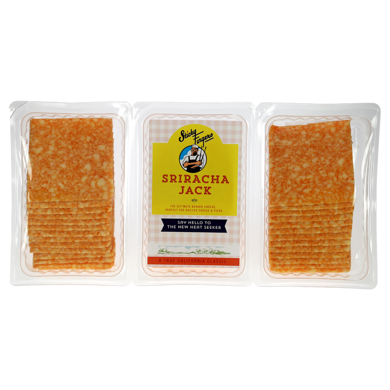 Montery jack sriracha skivet 1kg