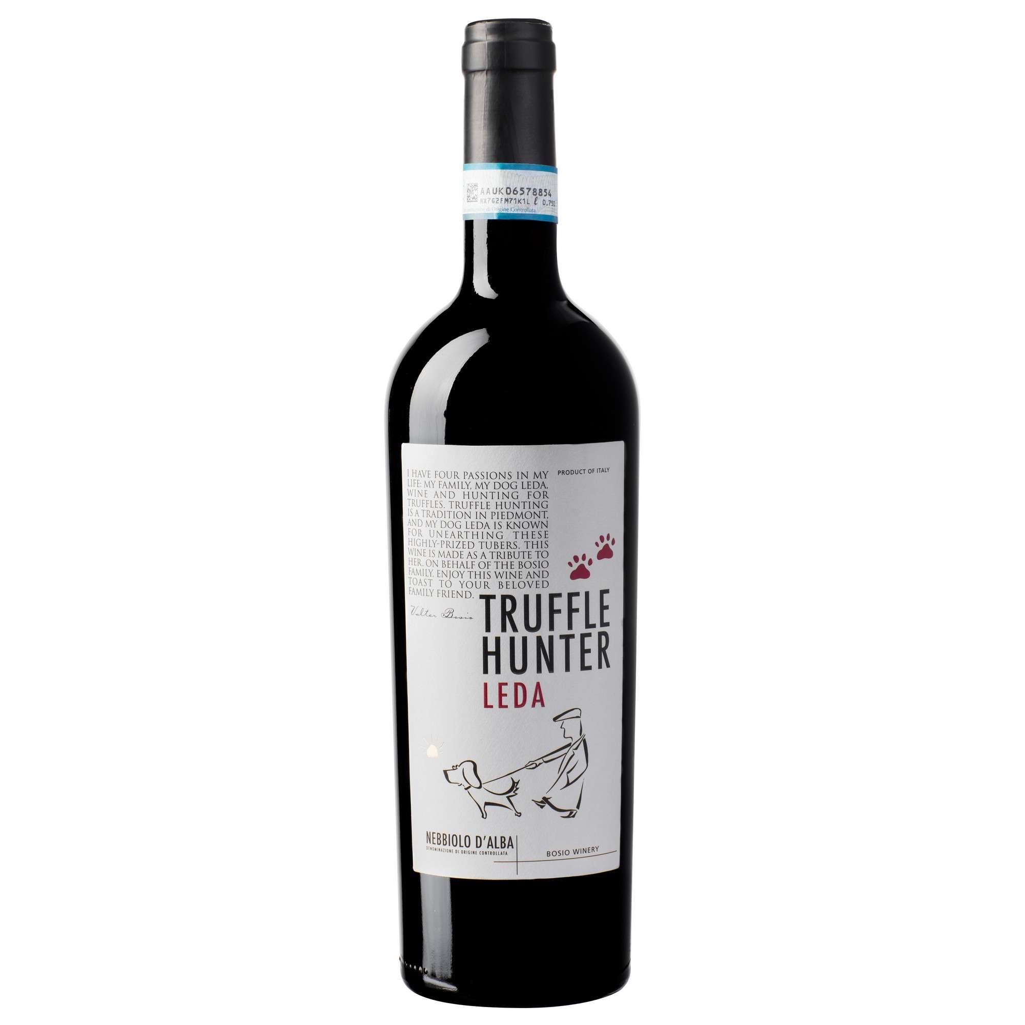 Bosio leda the truffle hunter nebbiolo d alba 14% 75cl