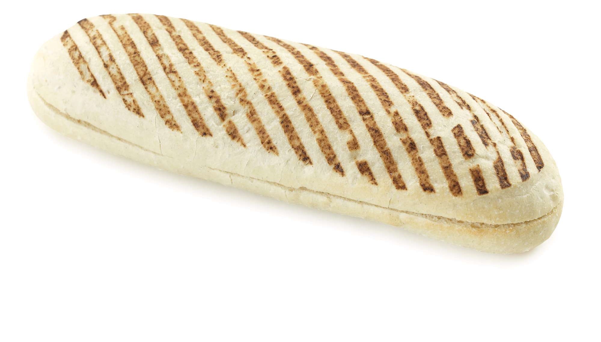 Pre-grilled panini ferdig delt fin  55x110g
