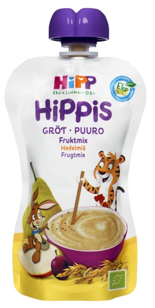 Hipp hippis grøt fruktmix 6m 100g