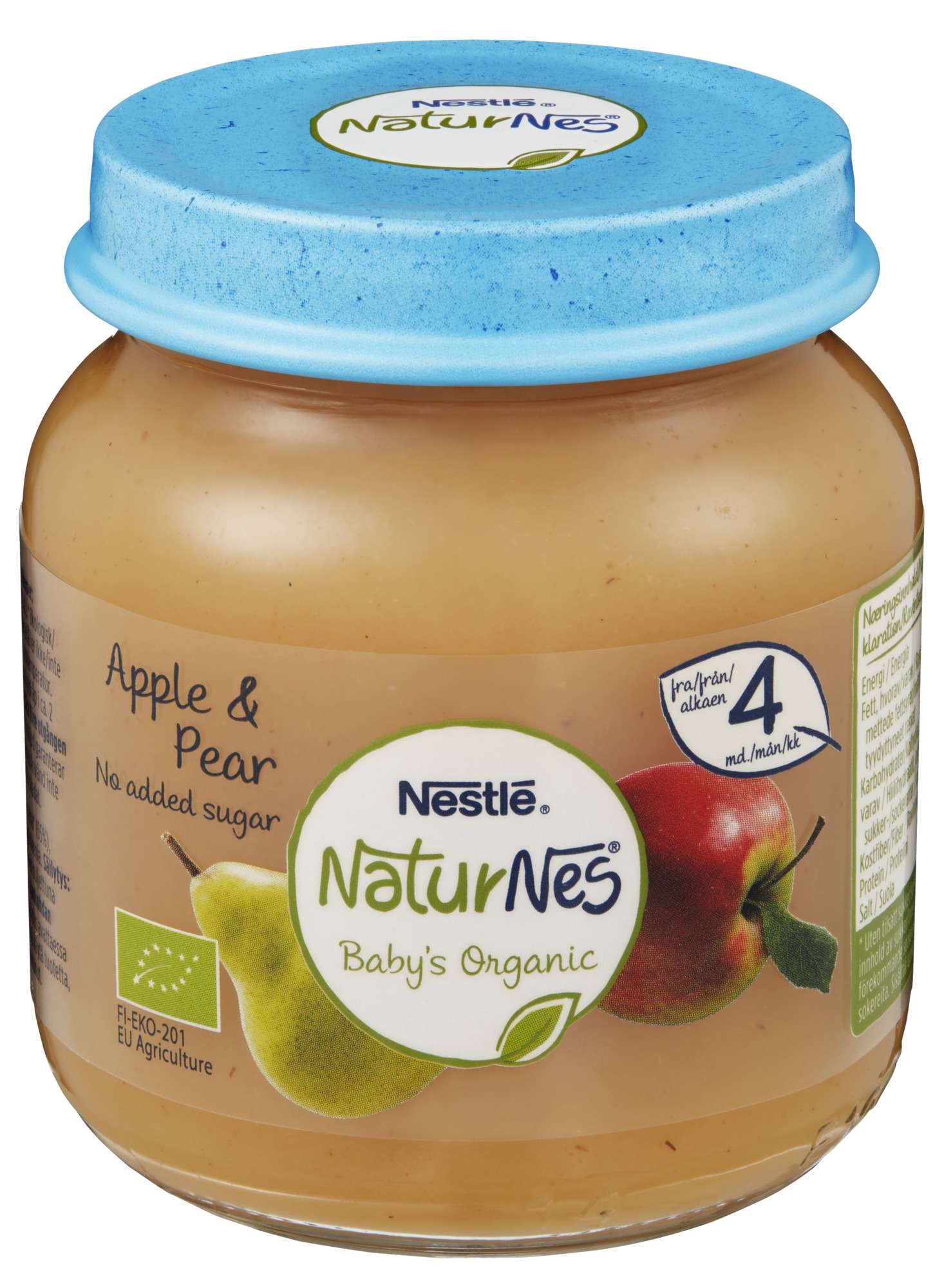 Naturnes apple & pear   125g