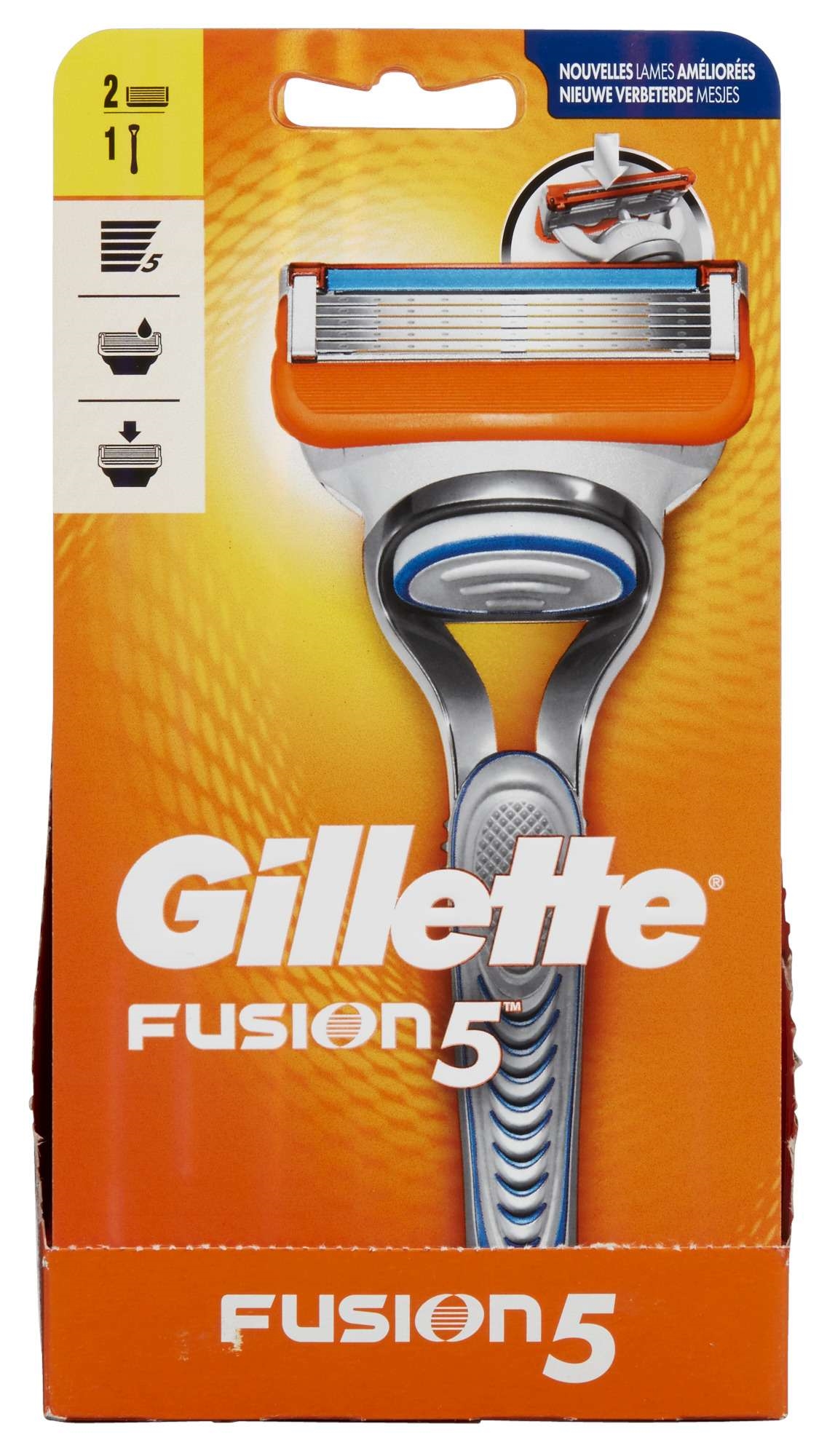 Barberhøvel fusion5 stk