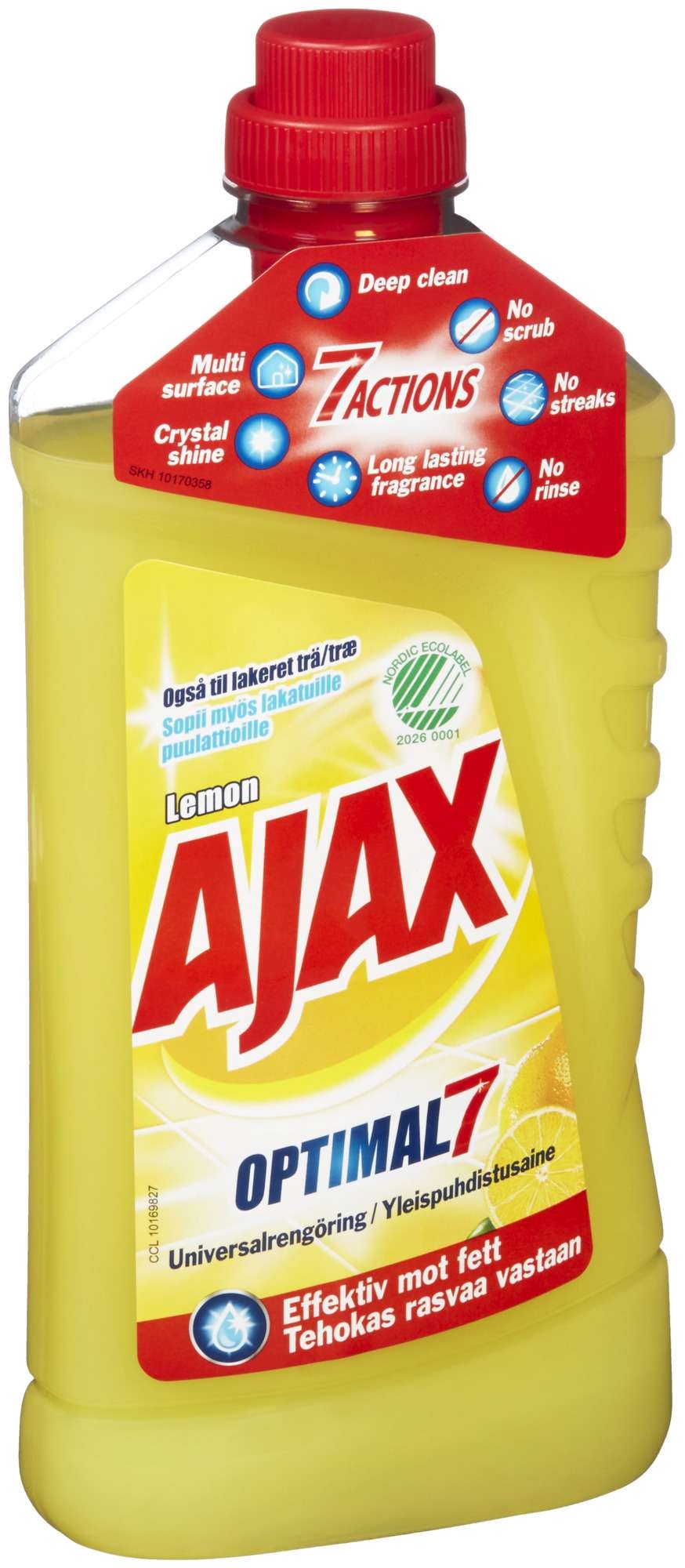 Ajax gulvrengjøring sitron 1000ml