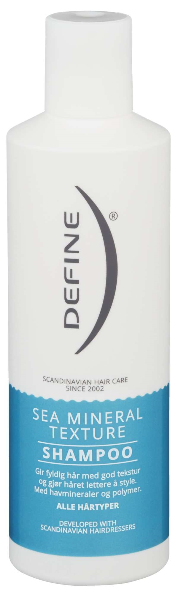 Define sea mineral texture shampoo 250ml