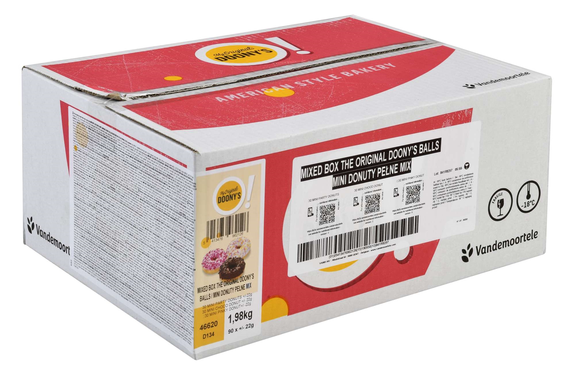 Donuts mix boks  60stk