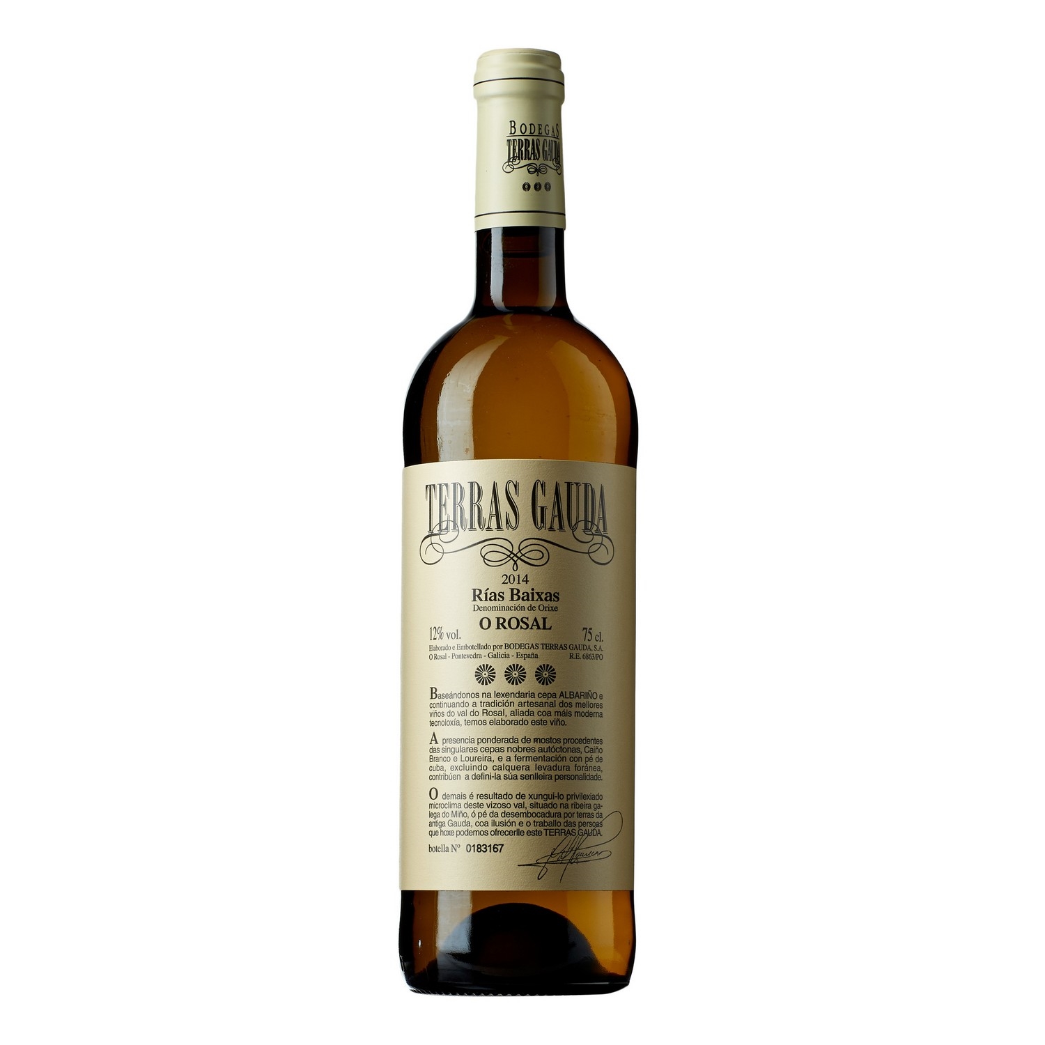 Terras gauda o rosal  12%  75cl