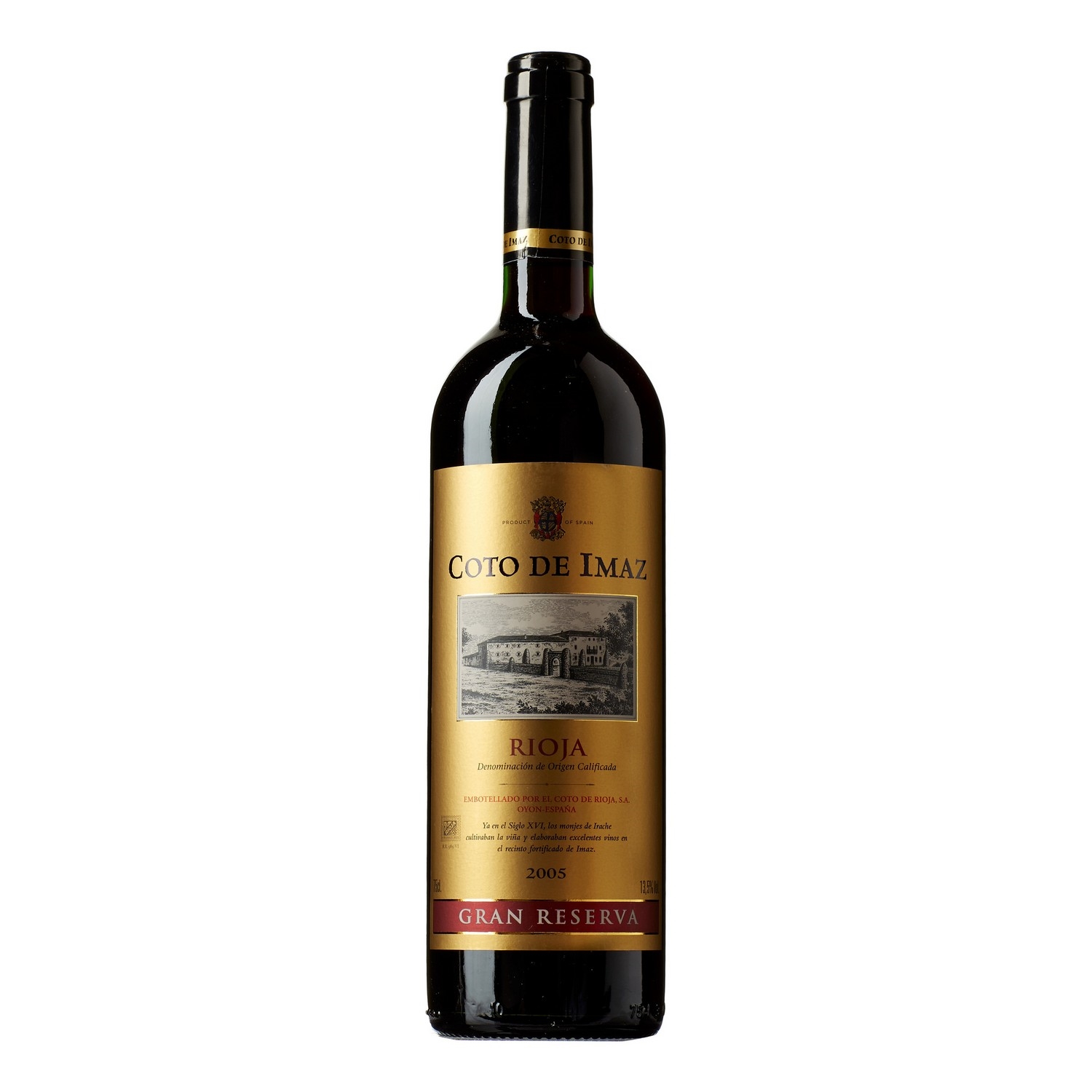 El coto de imaz gran reserva  13,5%  75cl
