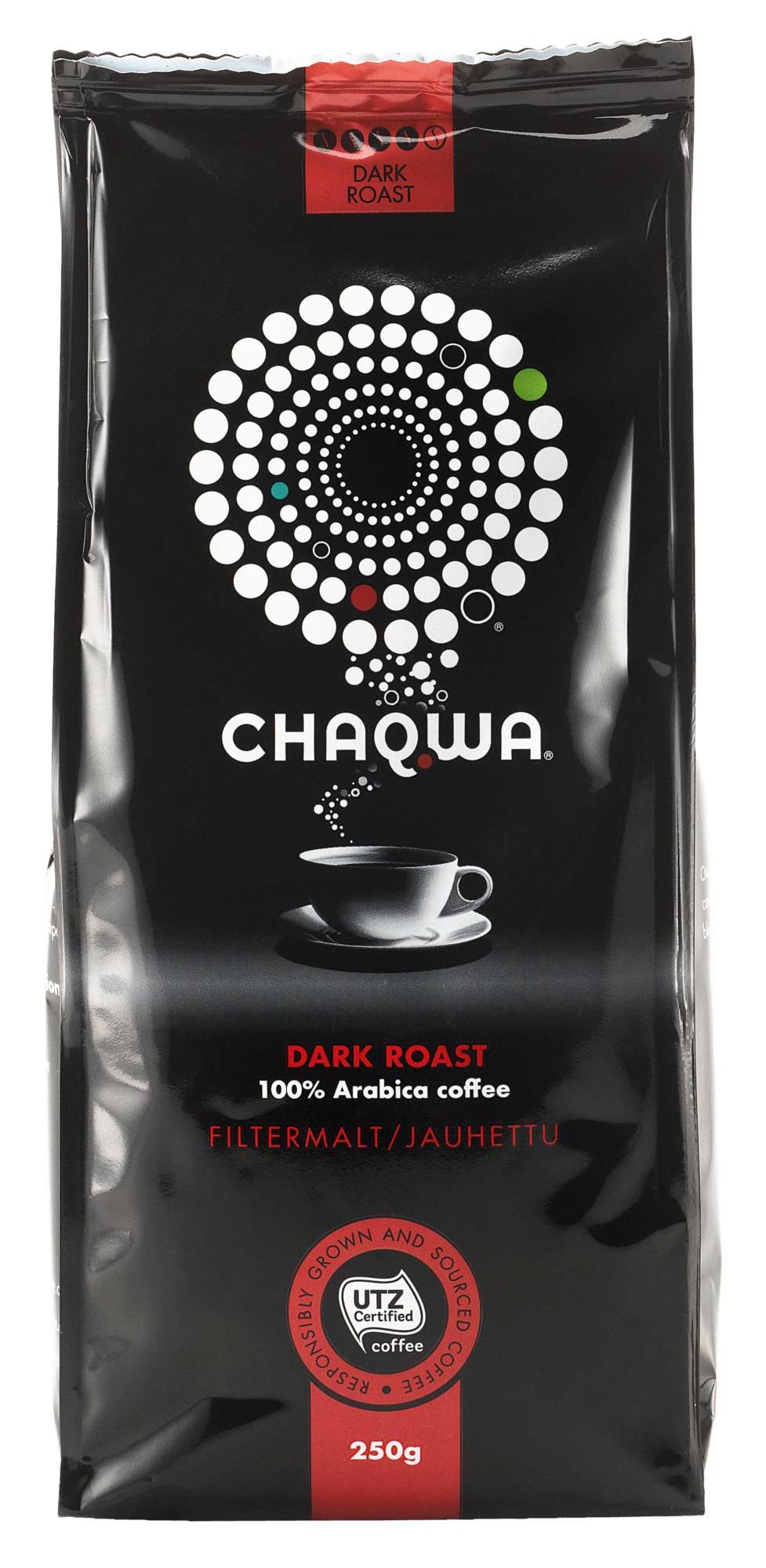 Chaqwa dark utz  filter-ground   10x250g