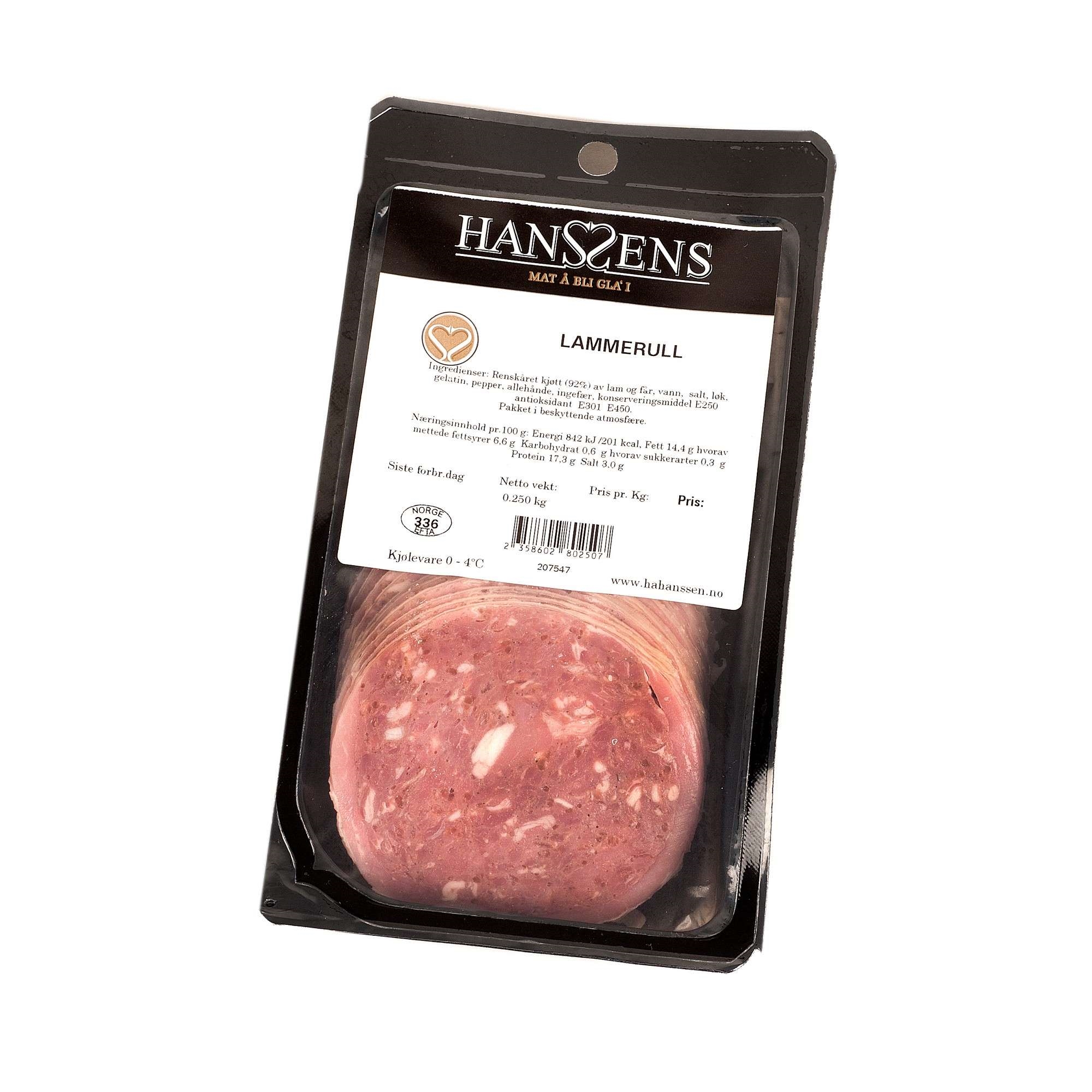 Lammerull sk ca 250g kg