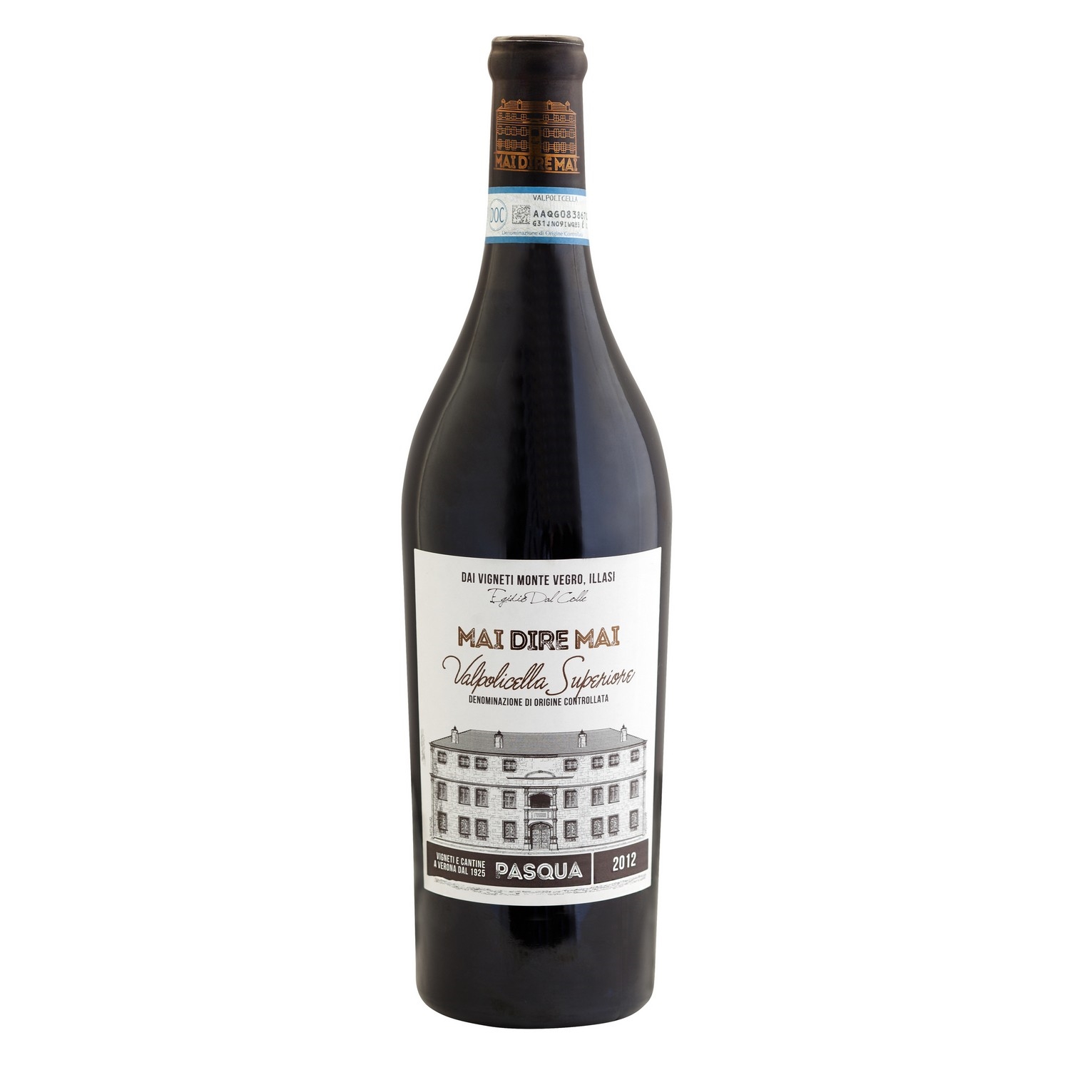 Pasqua mai dire mai valpolicella superiore   16,5%   75cl