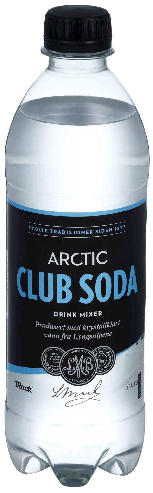 Mack arctic club soda 24x0,5l