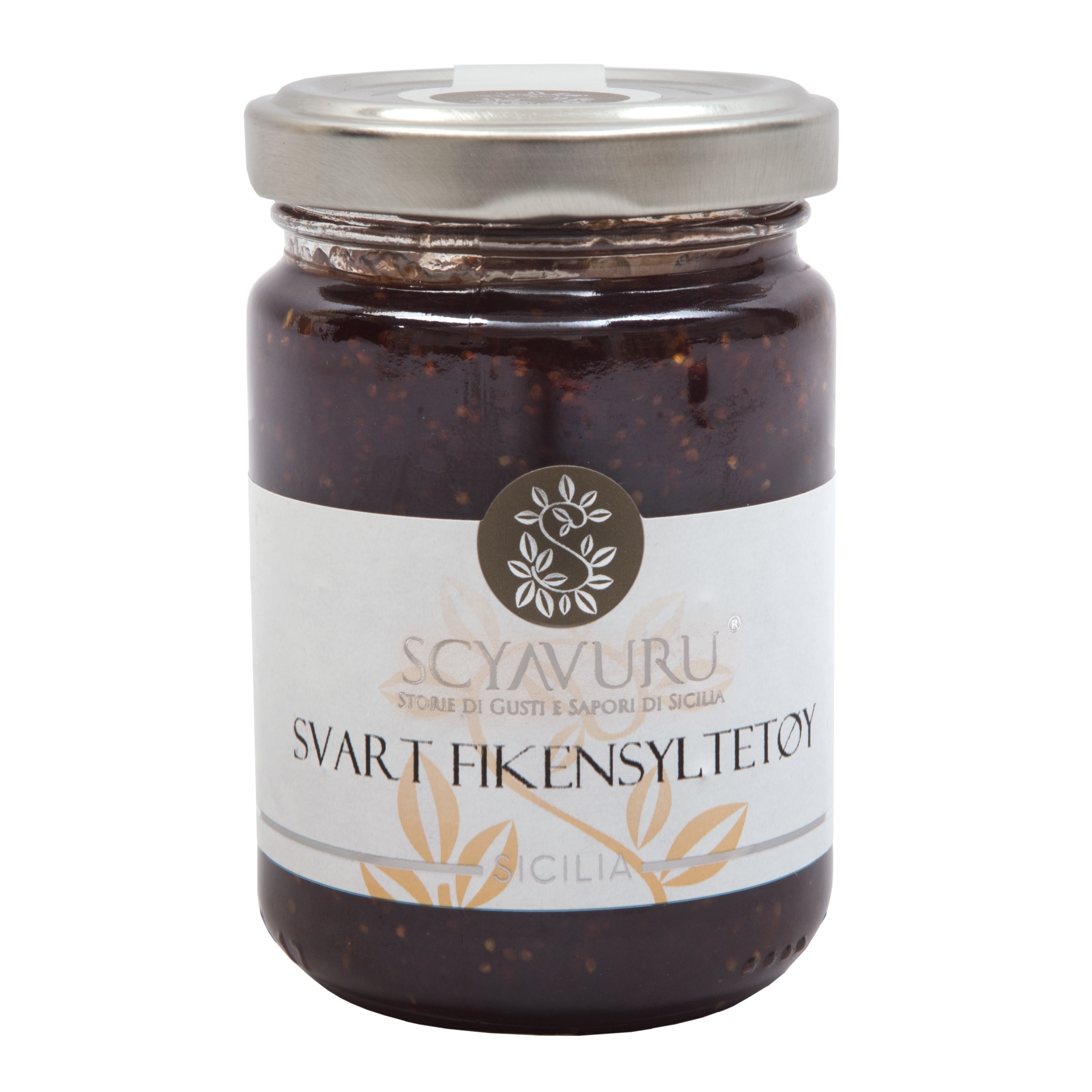 Svart fikensyltetøy 150g