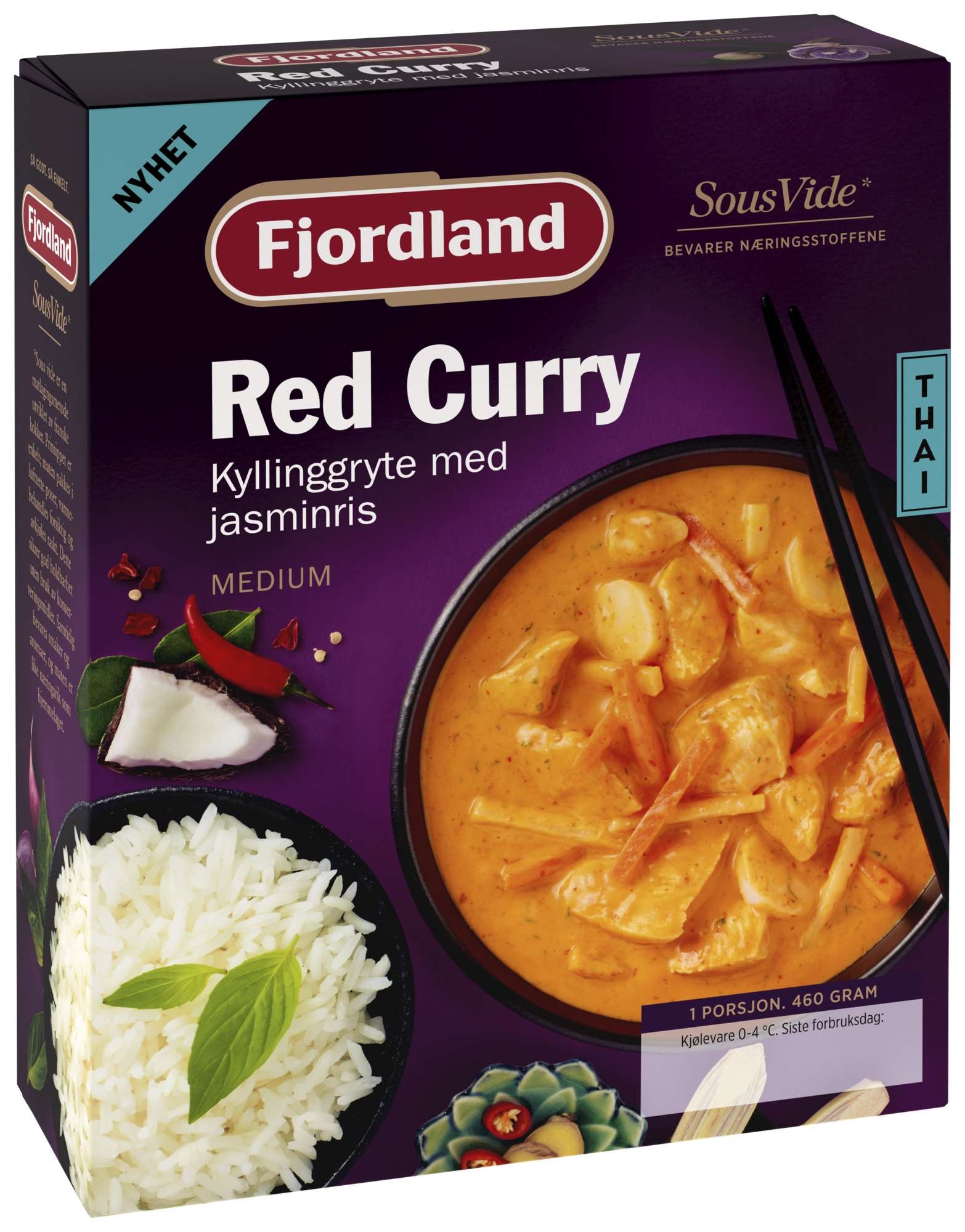 Chicken red curry   460g