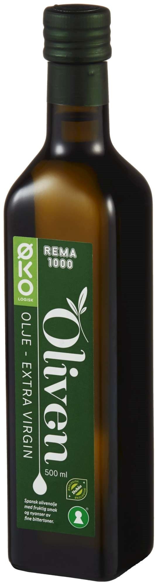 Olivenolje økol. extra virgin 500ml
