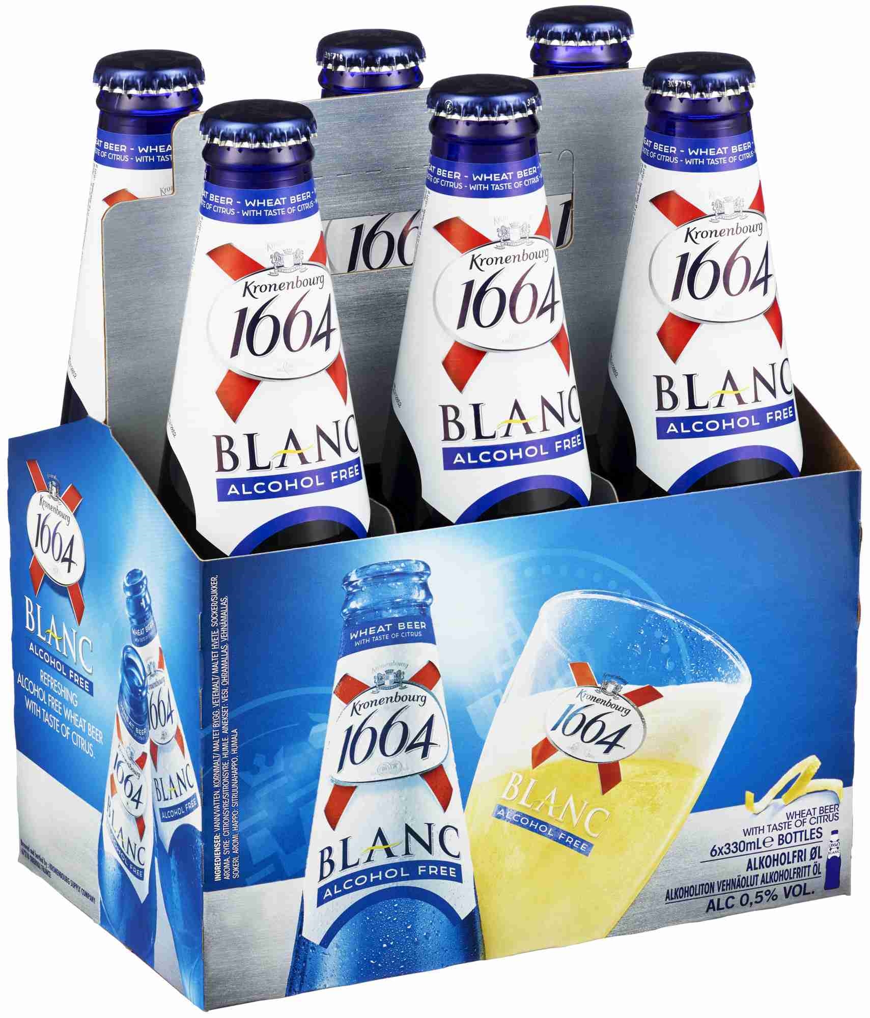 Kronenbourg 1664 blanc alkoholfri 24x33cl