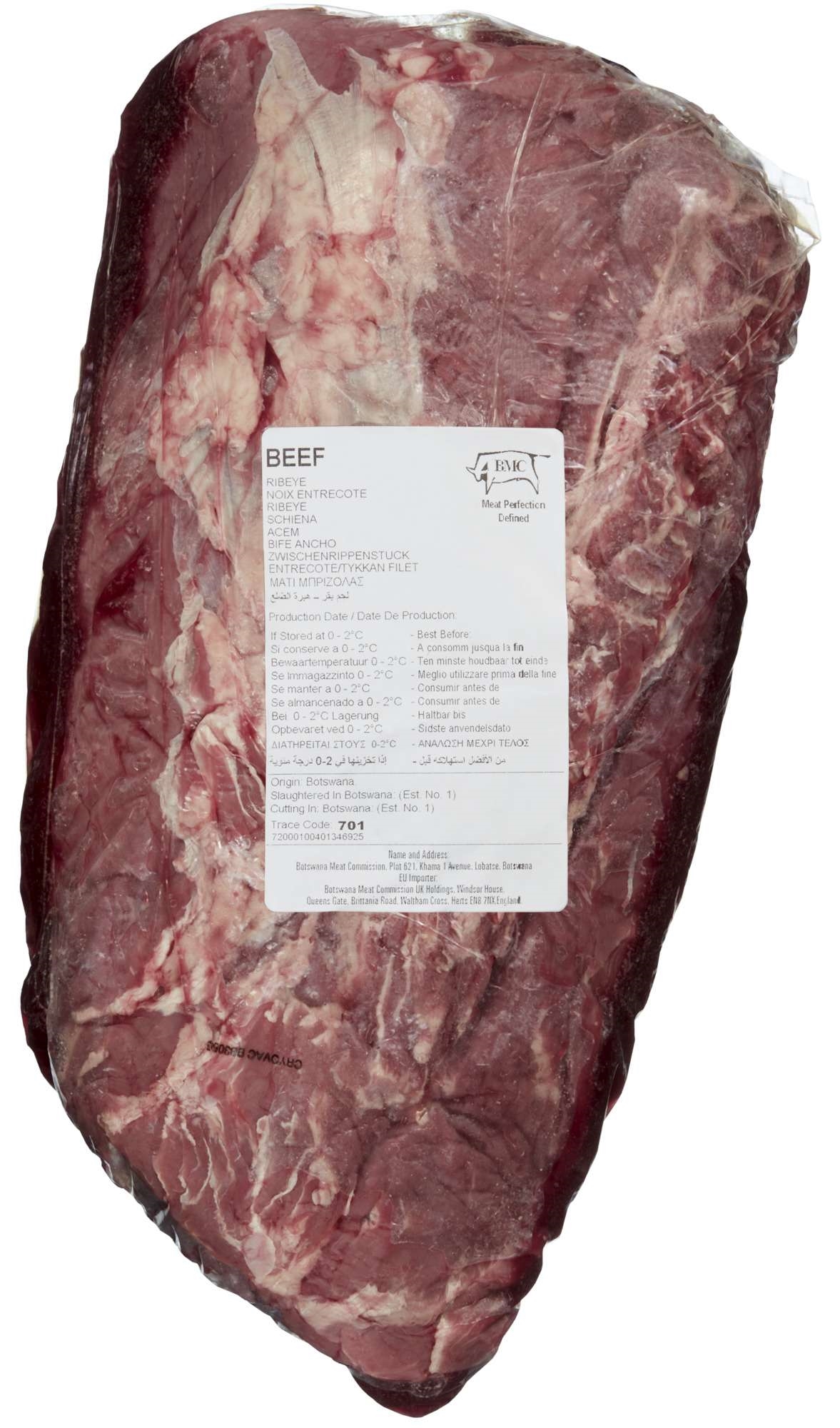 Storfe entrecote   8xca2,8kg   kg månedspris