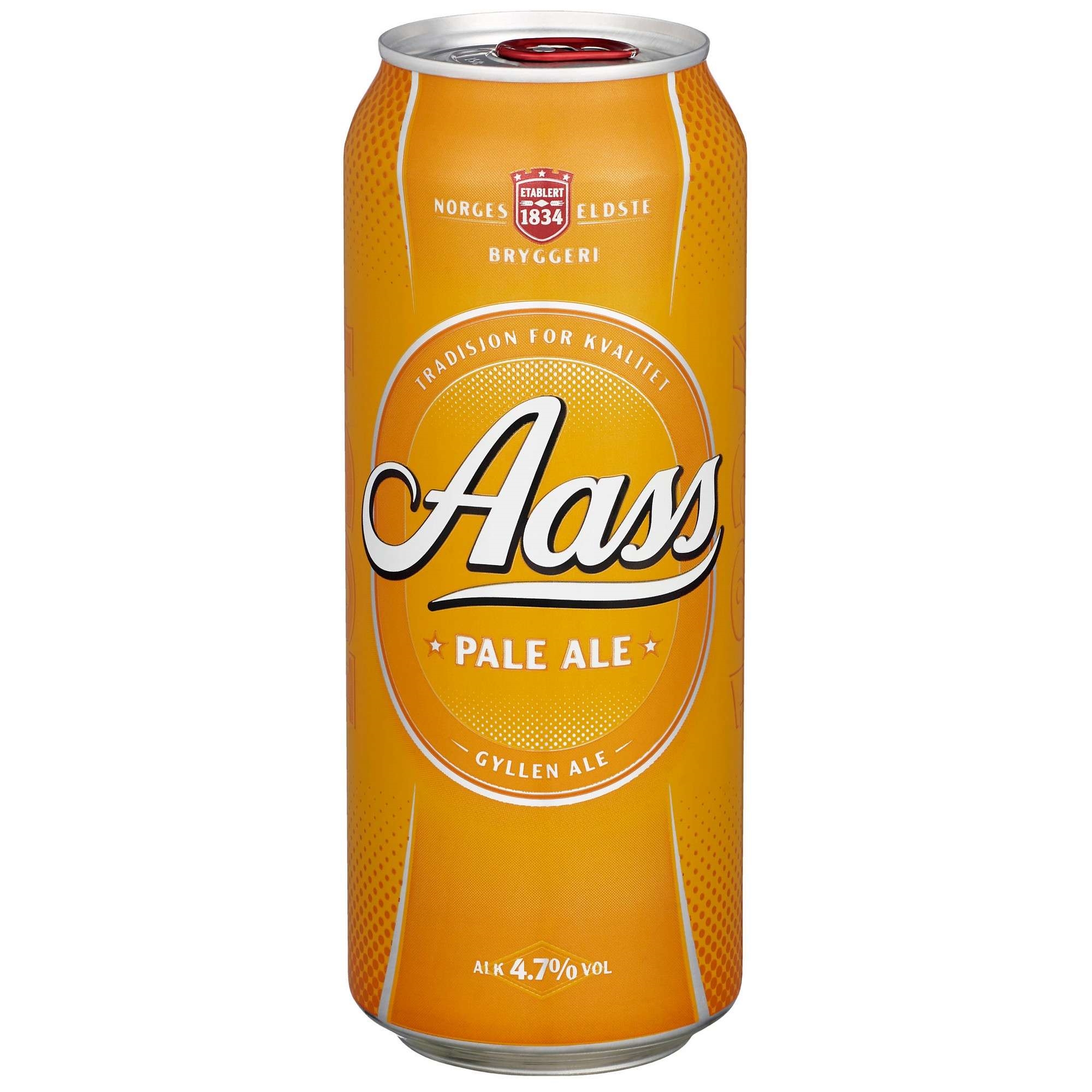 Aass pale ale bx 4,7% 24x50cl
