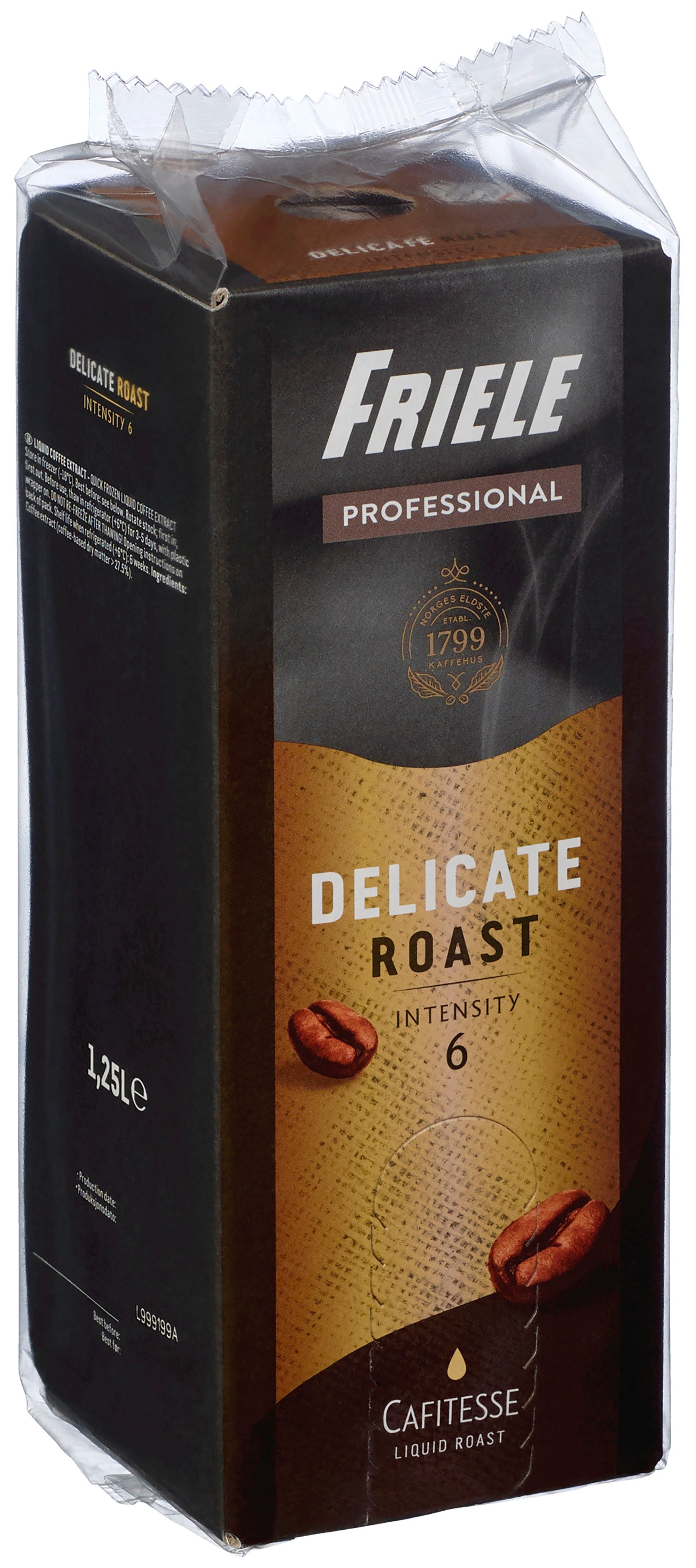 Friele cafitesse delicate roast kaffe   1,25l