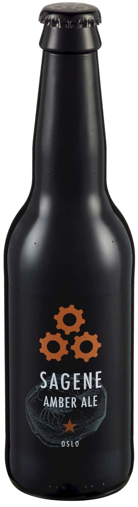 Sagene amber ale 4,5% 18x33cl